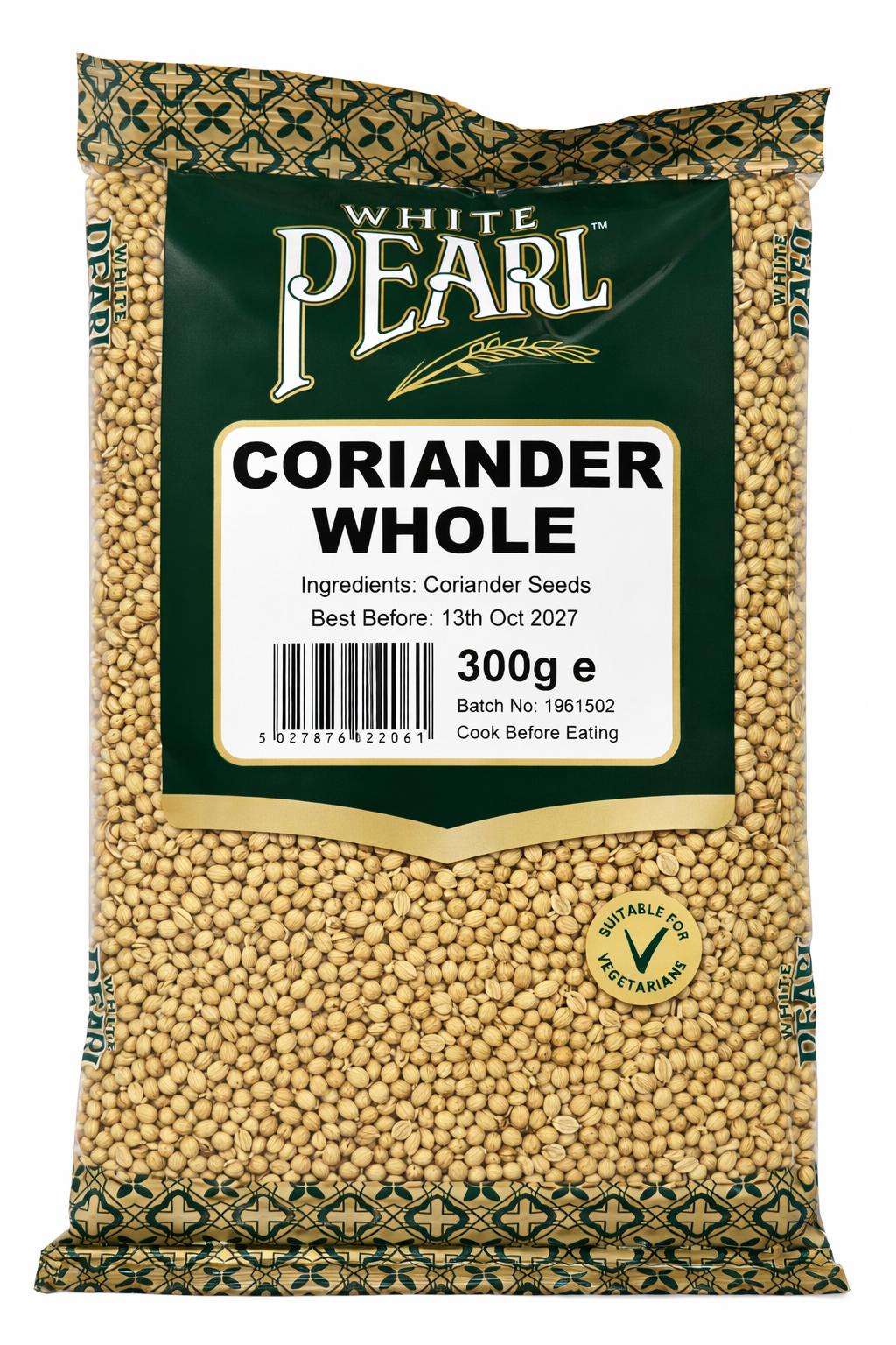White Pearl Coriander Whole Seeds 400g