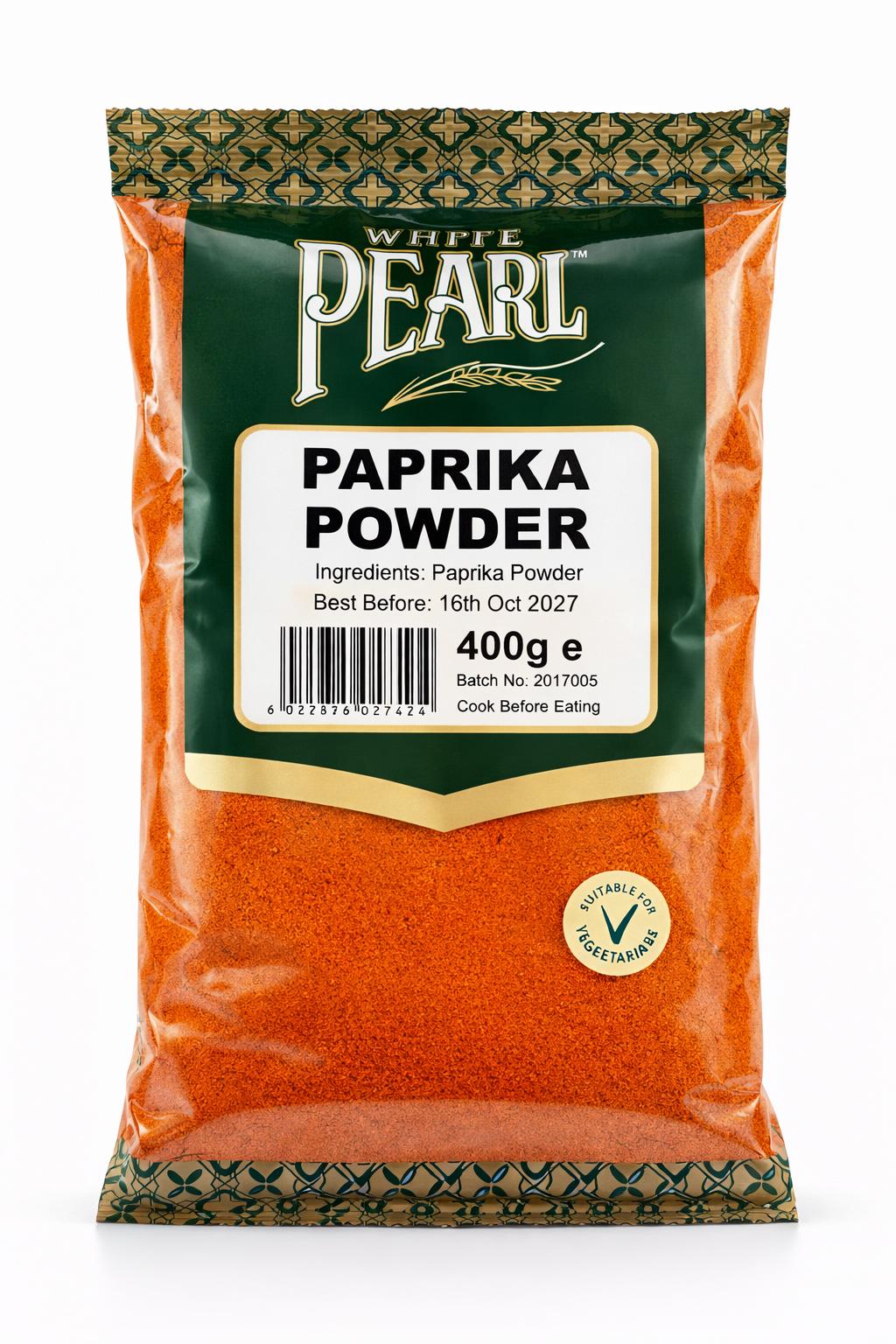 White Pearl Paprika Powder 400g – Mild Ground Spice
