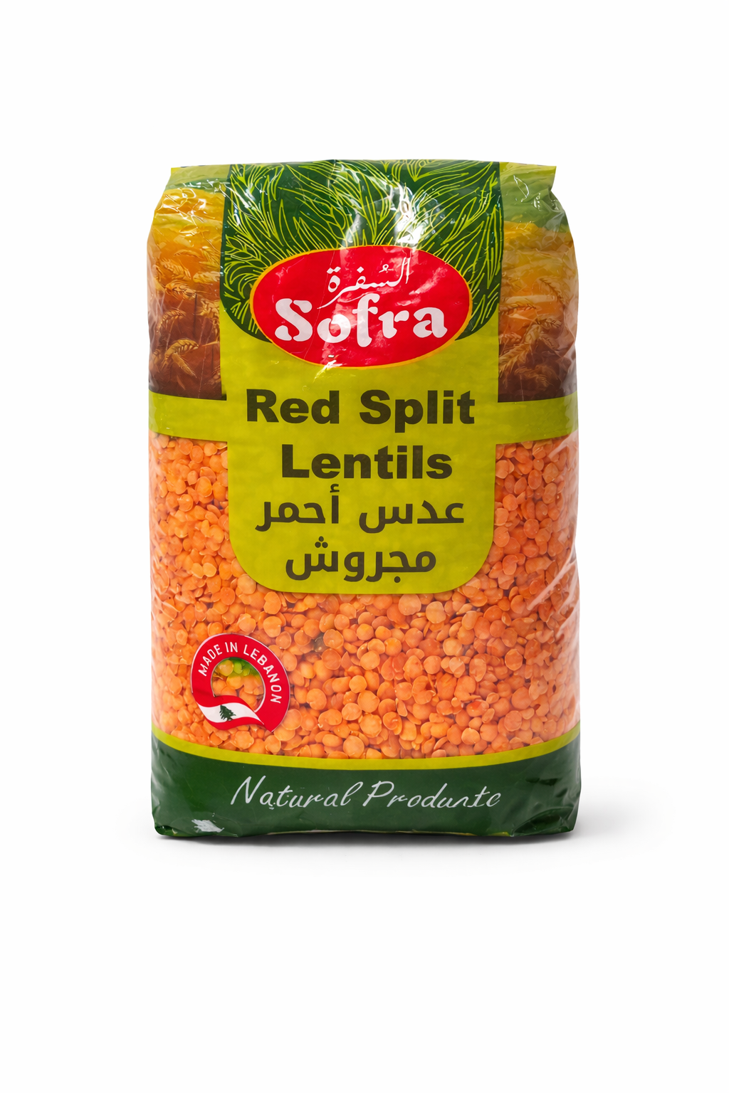 Sofra Red Split Lentils 900g Pack