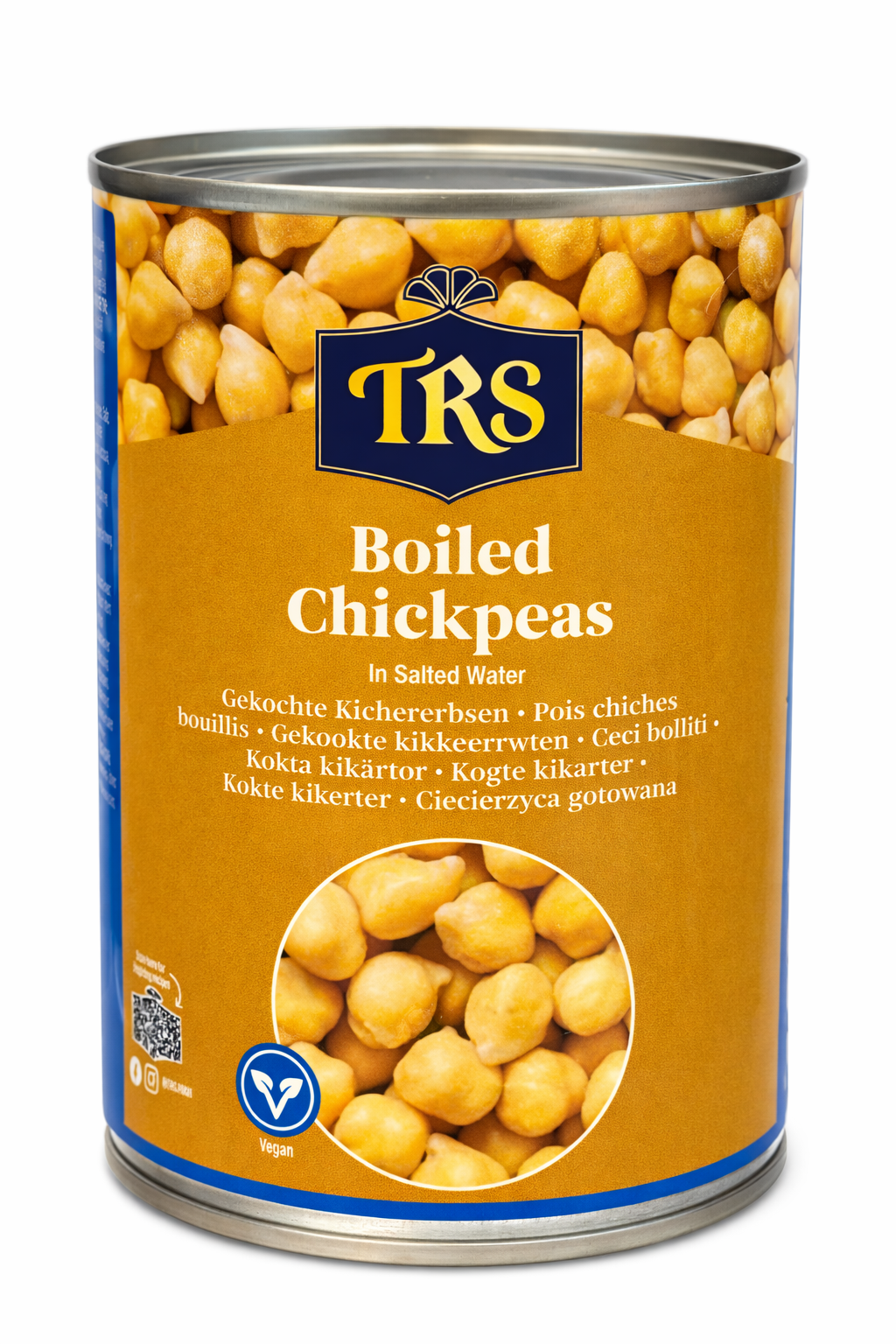 TRS Boiled Chickpeas 400g Canned Ready to Eat