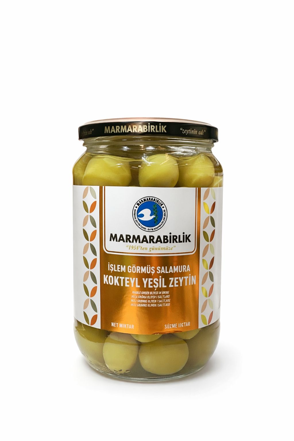 MARMARABIRLIK Cocktail Olives 670g Jar
