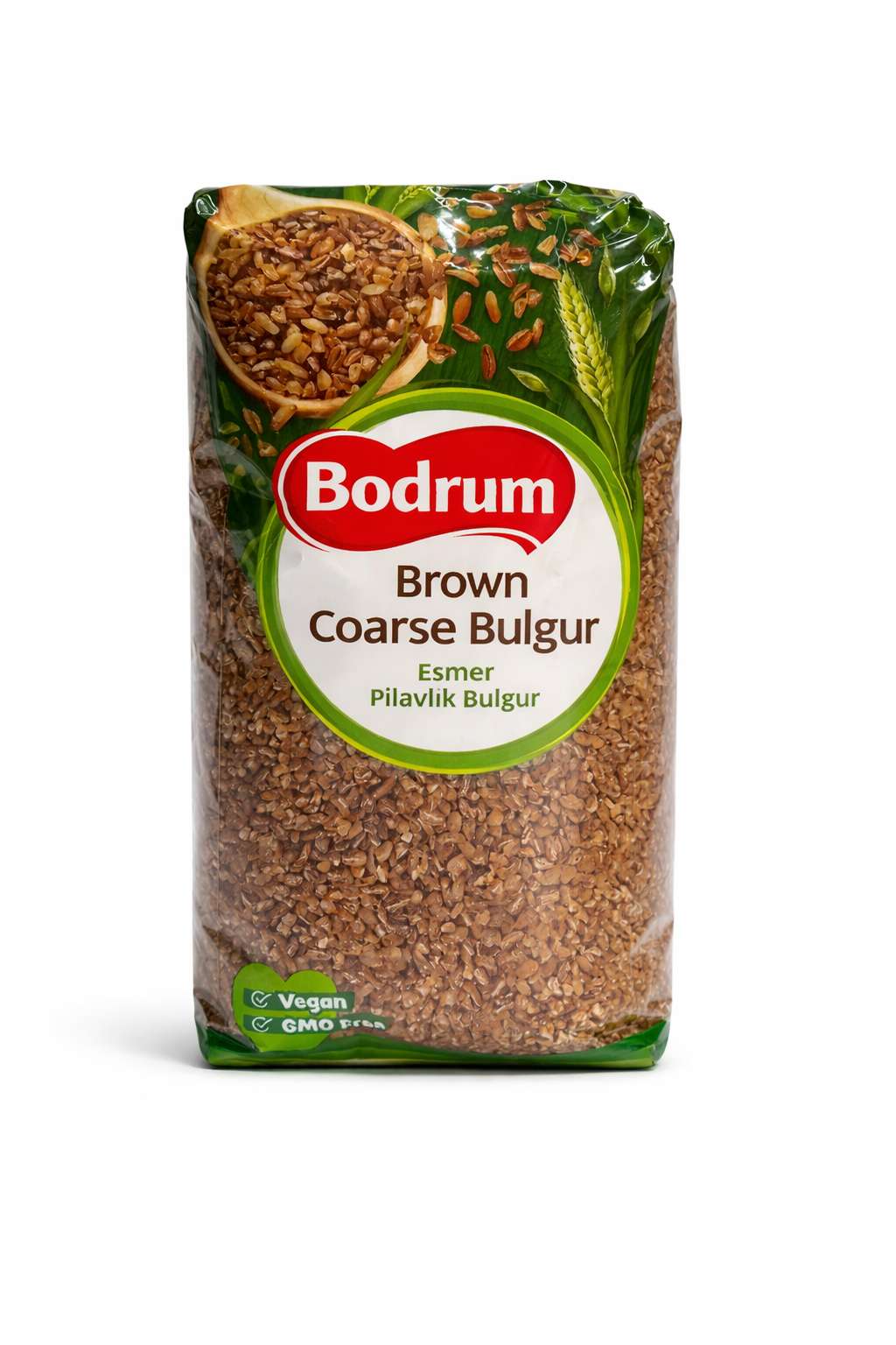 Bodrum Brown Coarse Bulgur 1Kg Whole Wheat Grain