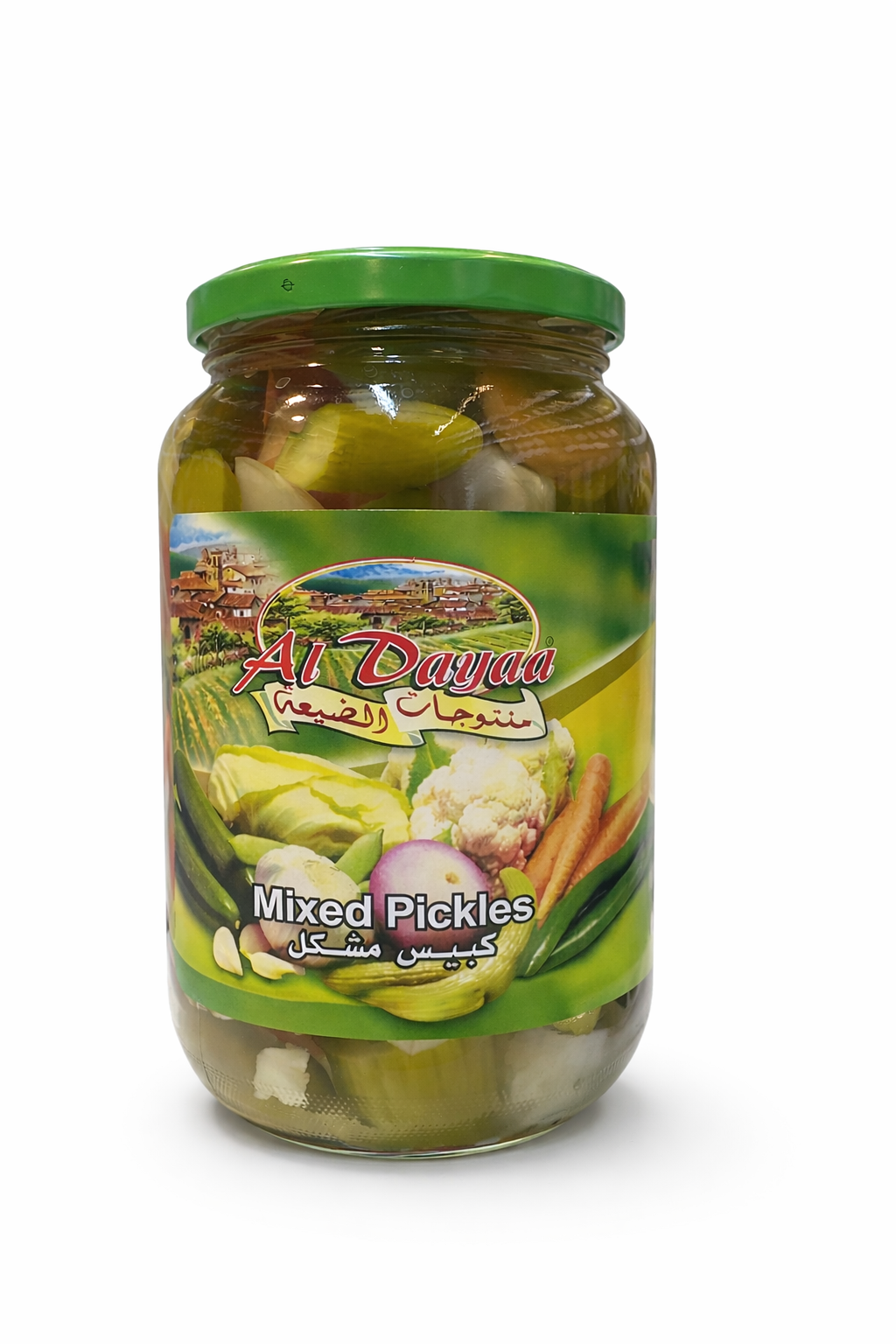 AL DAYAA Mixed Pickles 1000g Jar Mediterranean Vegetables