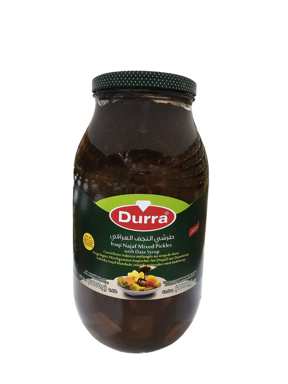 Durra Iraqi Najaf Mixed Pickles with Date Syrup 3000g