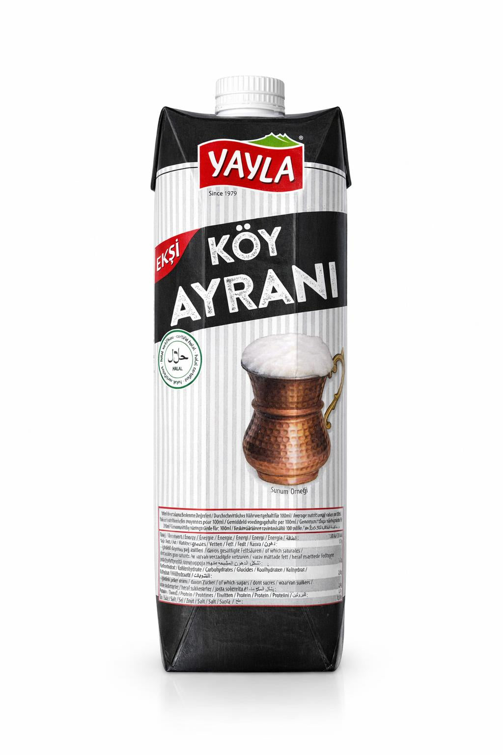 Yayla Koy Ayran 1L Turkish Yogurt Drink