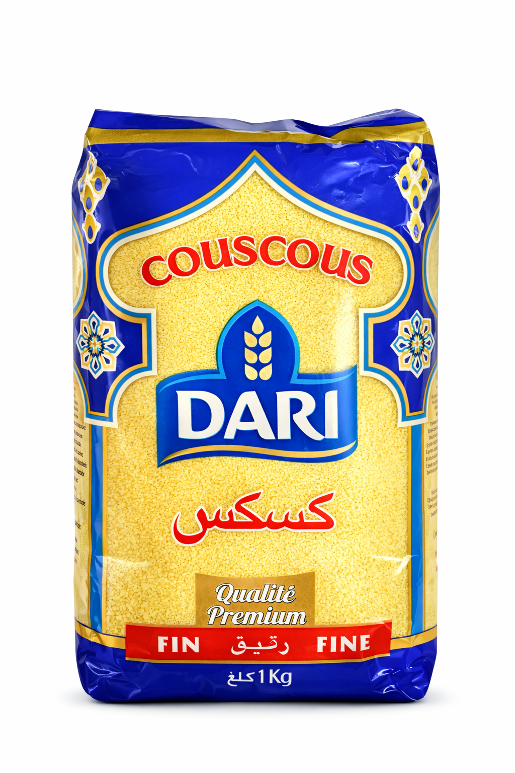 Dari Fine Couscous 1kg – Premium Moroccan Semolina