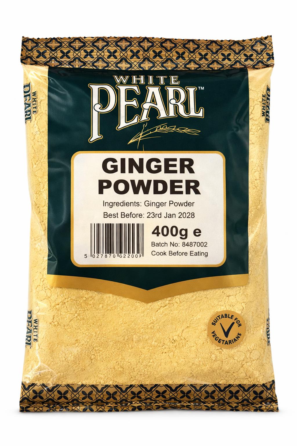 White Pearl Ginger Powder 400g – Pure Ground Ginger Spice