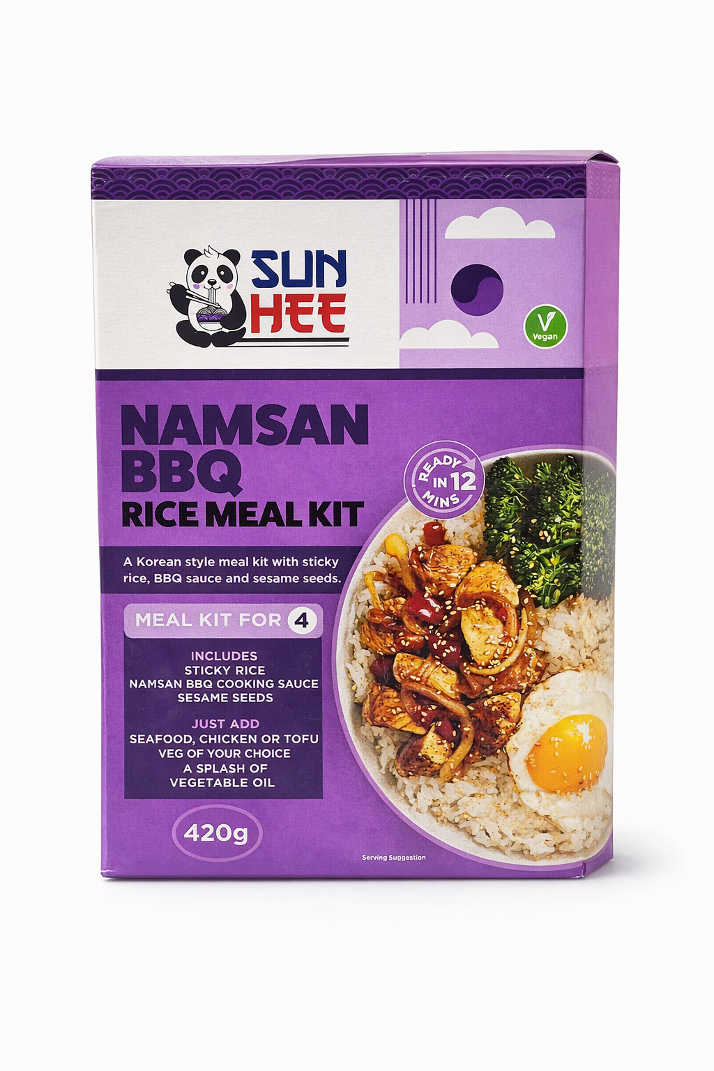 Sun Hee Namsan BBQ Rice Meal Kit 420g