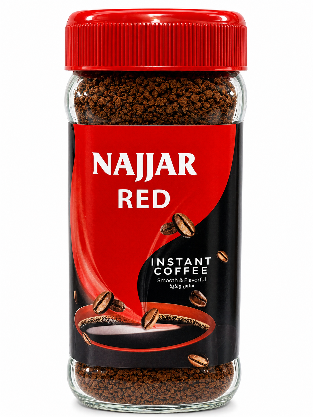 Najjar Red Instant Coffee 95g – Premium Lebanese Blend