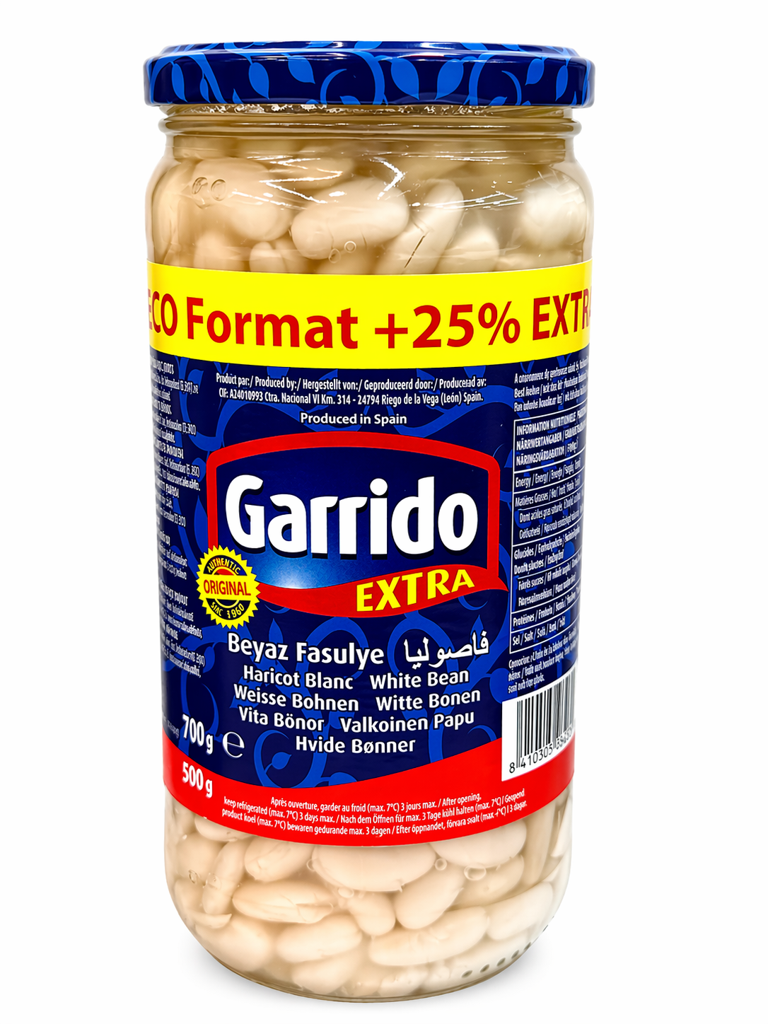 Garrido Extra Beyaz Fasulye 700g White Beans