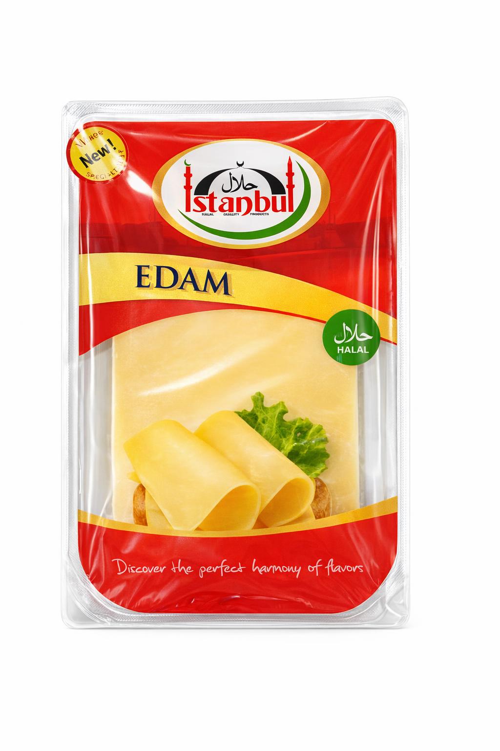 Istanbul Edam Sliced Cheese 150g – Fresh Dutch-Style Cheese