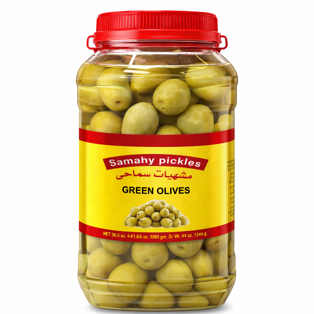 Samahy Green Olives 2000g Jar