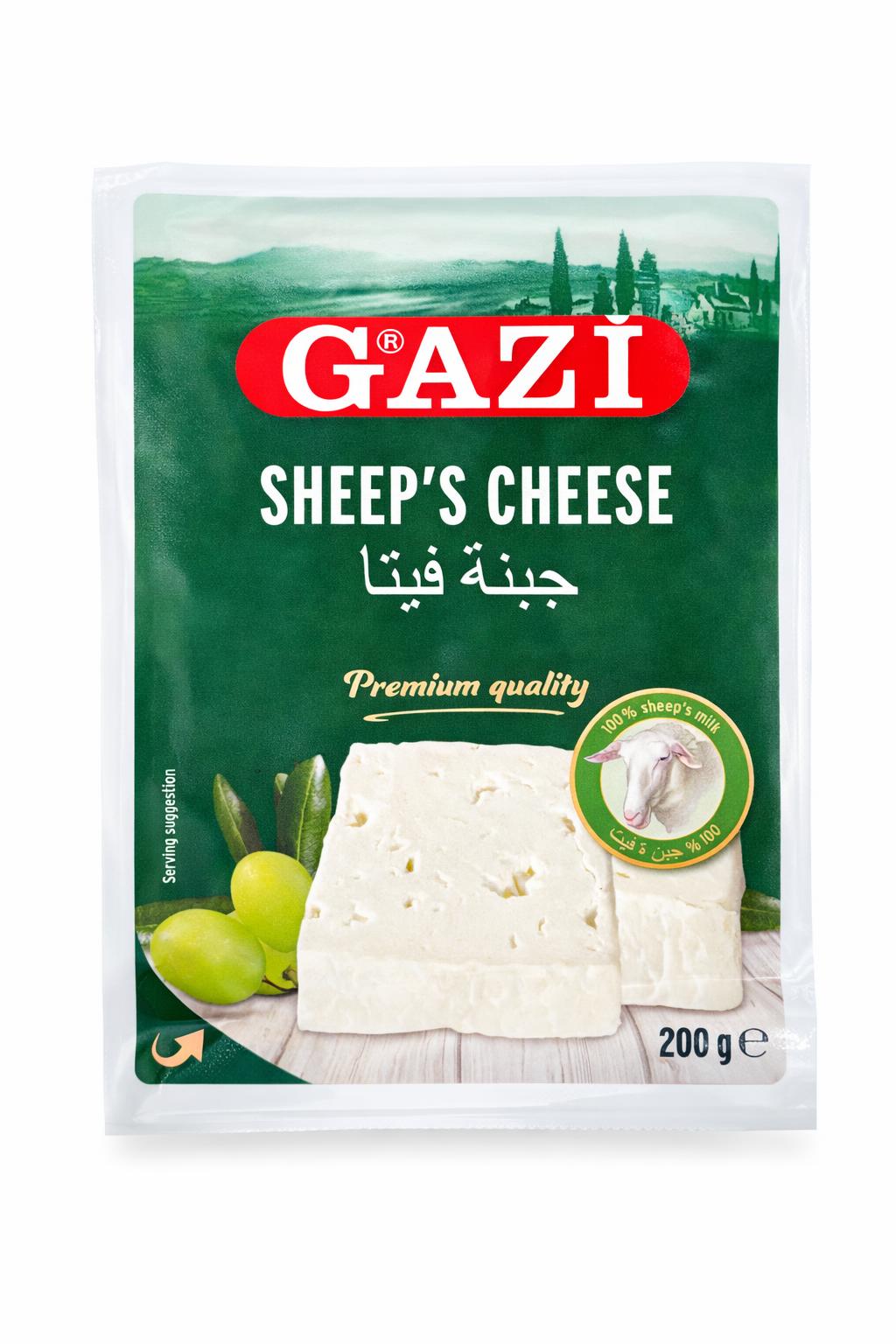 Gazi Sheep's Cheese 200g – Authentic Mediterranean Cheese