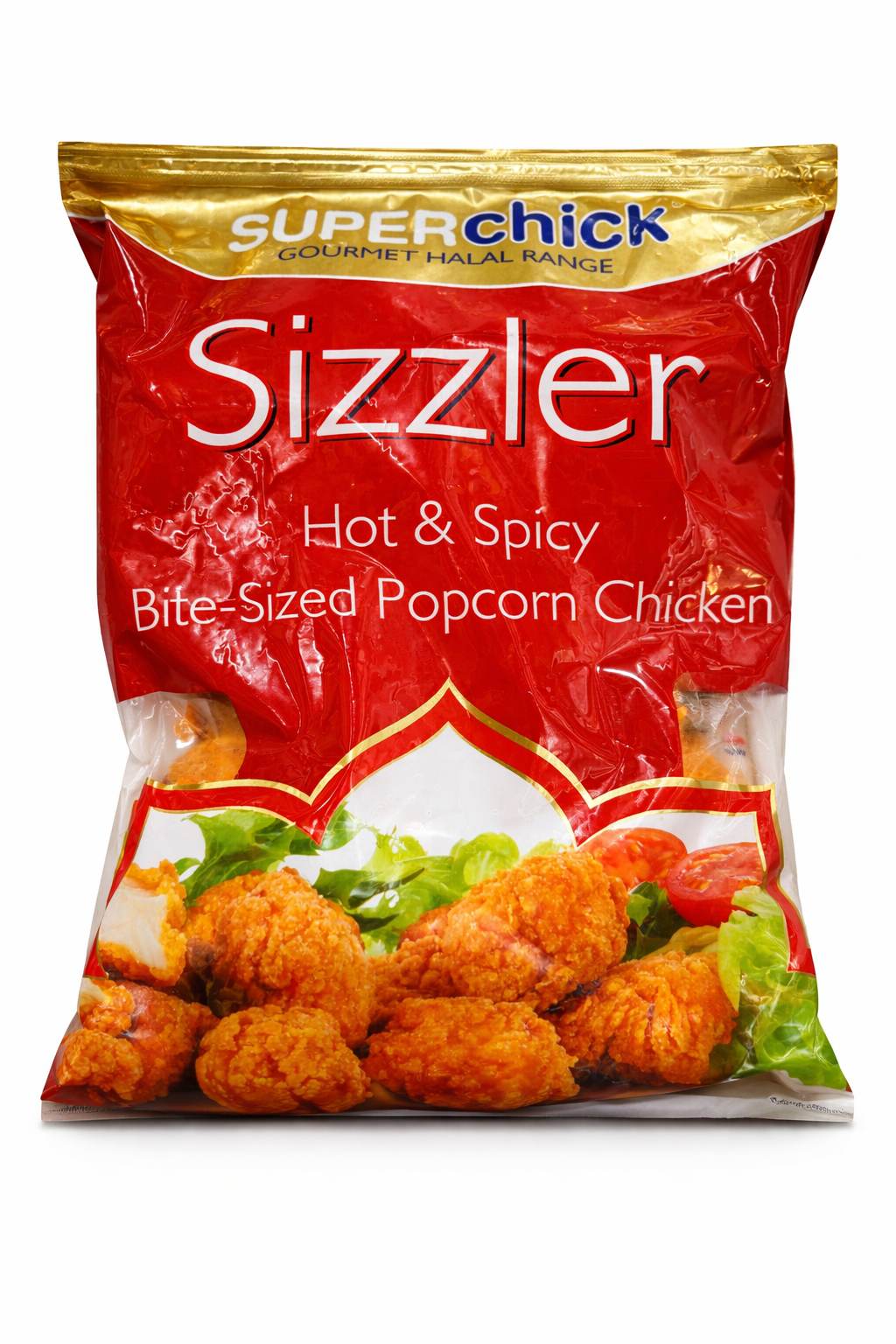 Superchick Hot & Spicy Popcorn Chicken Bites 1kg