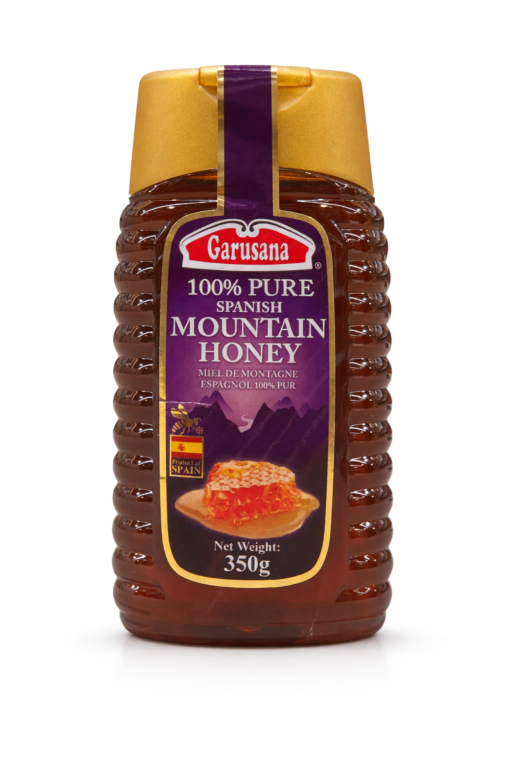 Garusana Mountain Honey Squeeze Bottle 350g
