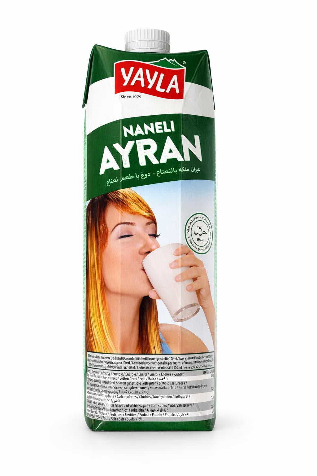 Yayla Mint Ayran 1L Turkish Yogurt Drink