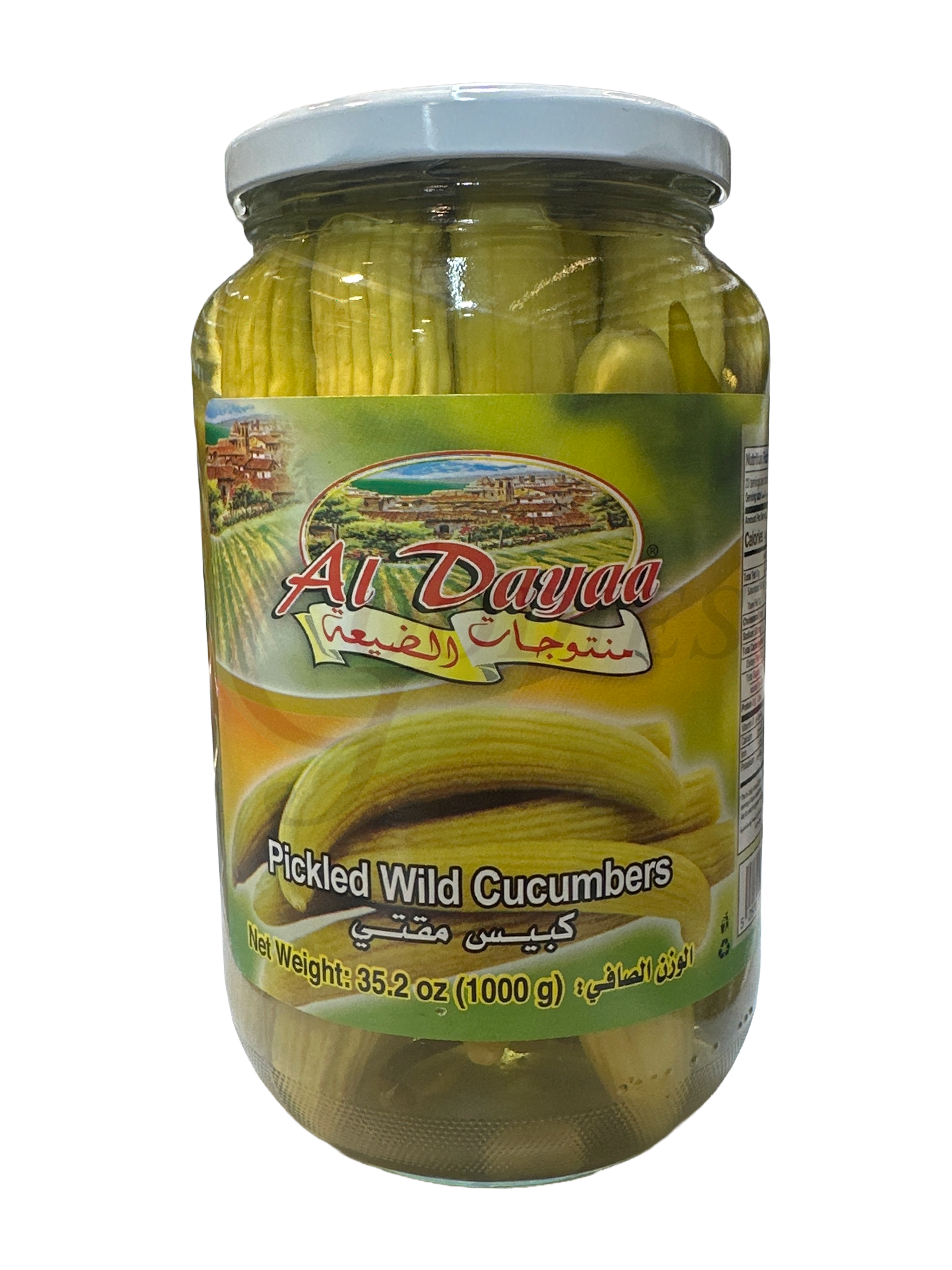 AL DAYAA Pickled Wild Cucumber 1000g Jar