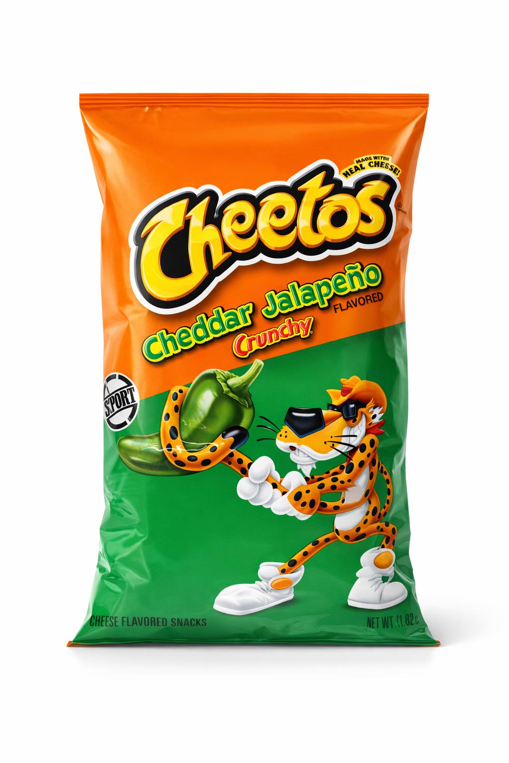 Cheetos Cheddar Jalapeno Chips 226.8g Snack