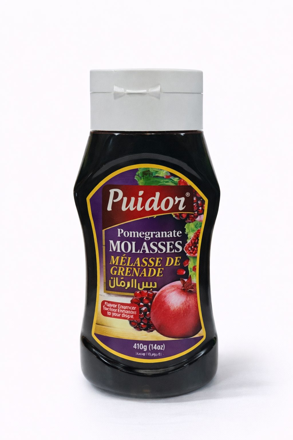 PUIDOR Pomegranate Molasses 410g Natural Syrup