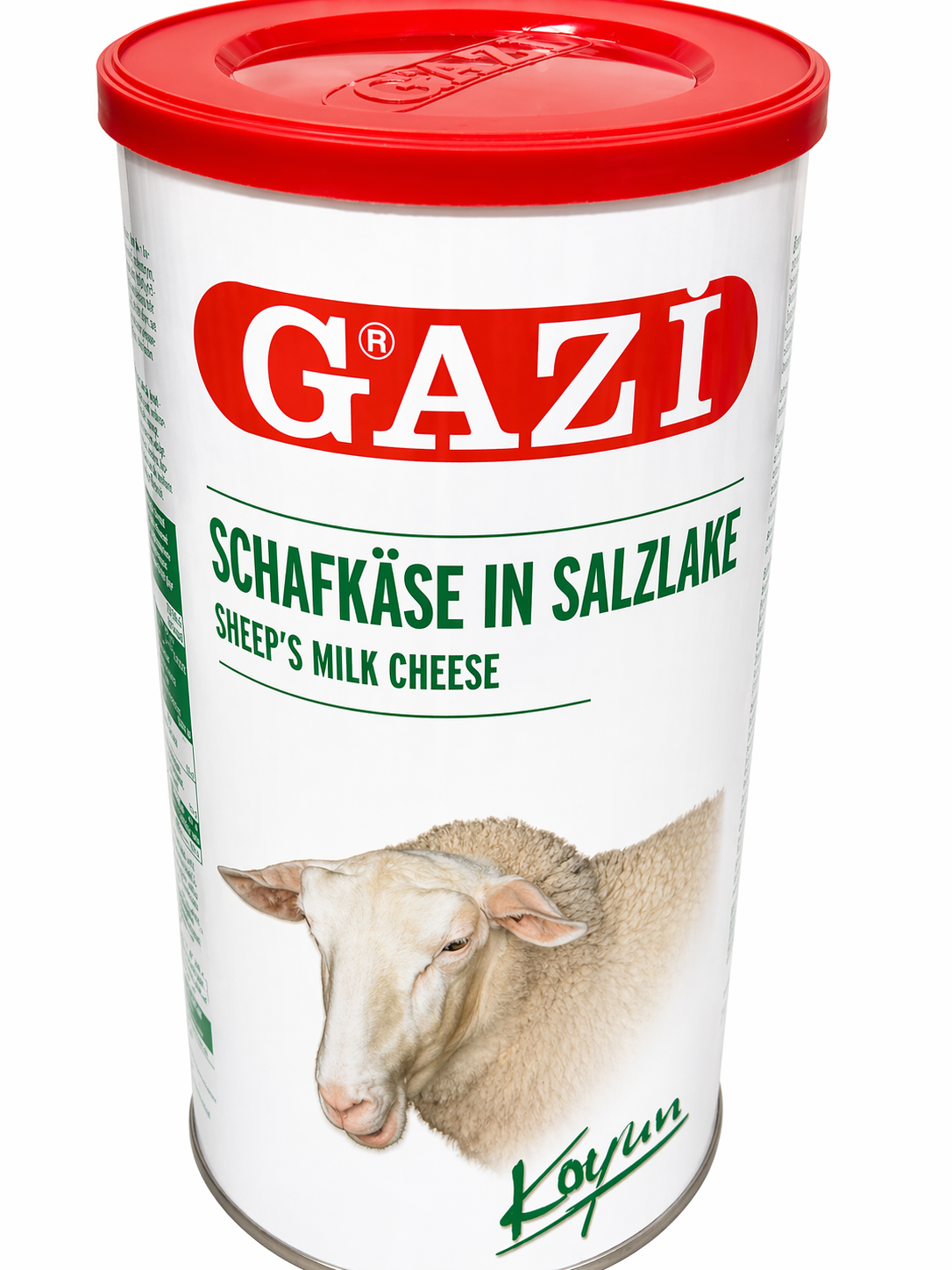 Gazi Sheep Cheese 50% Fat 800g – Authentic Turkish Cheese