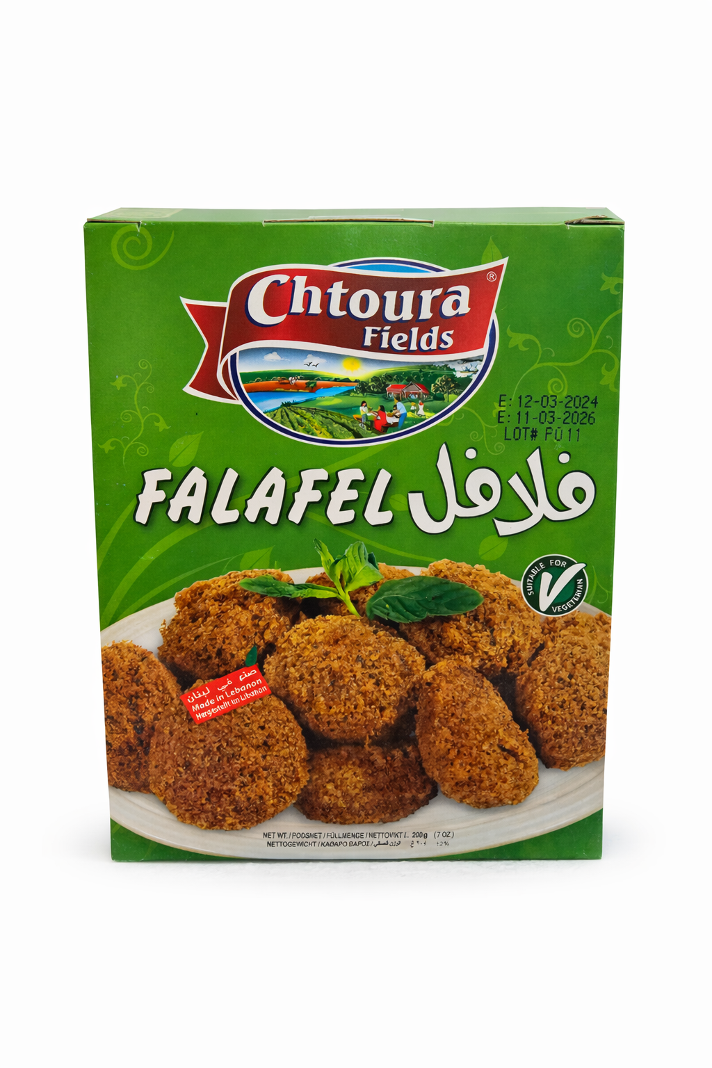 Chtoura Fields Falafel Mix 200g – Authentic Middle Eastern