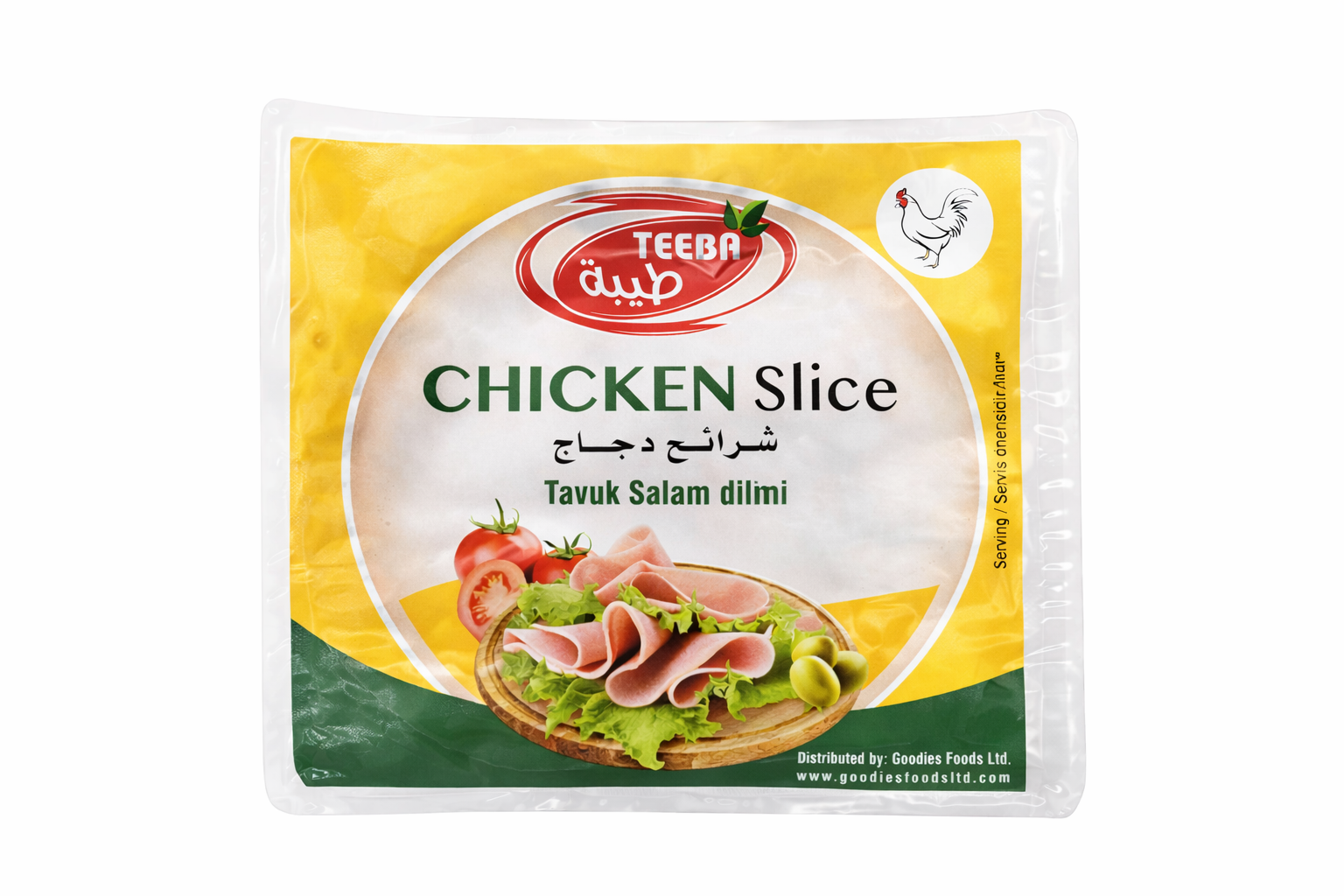 Teeba Chicken Sliced 200g Pack