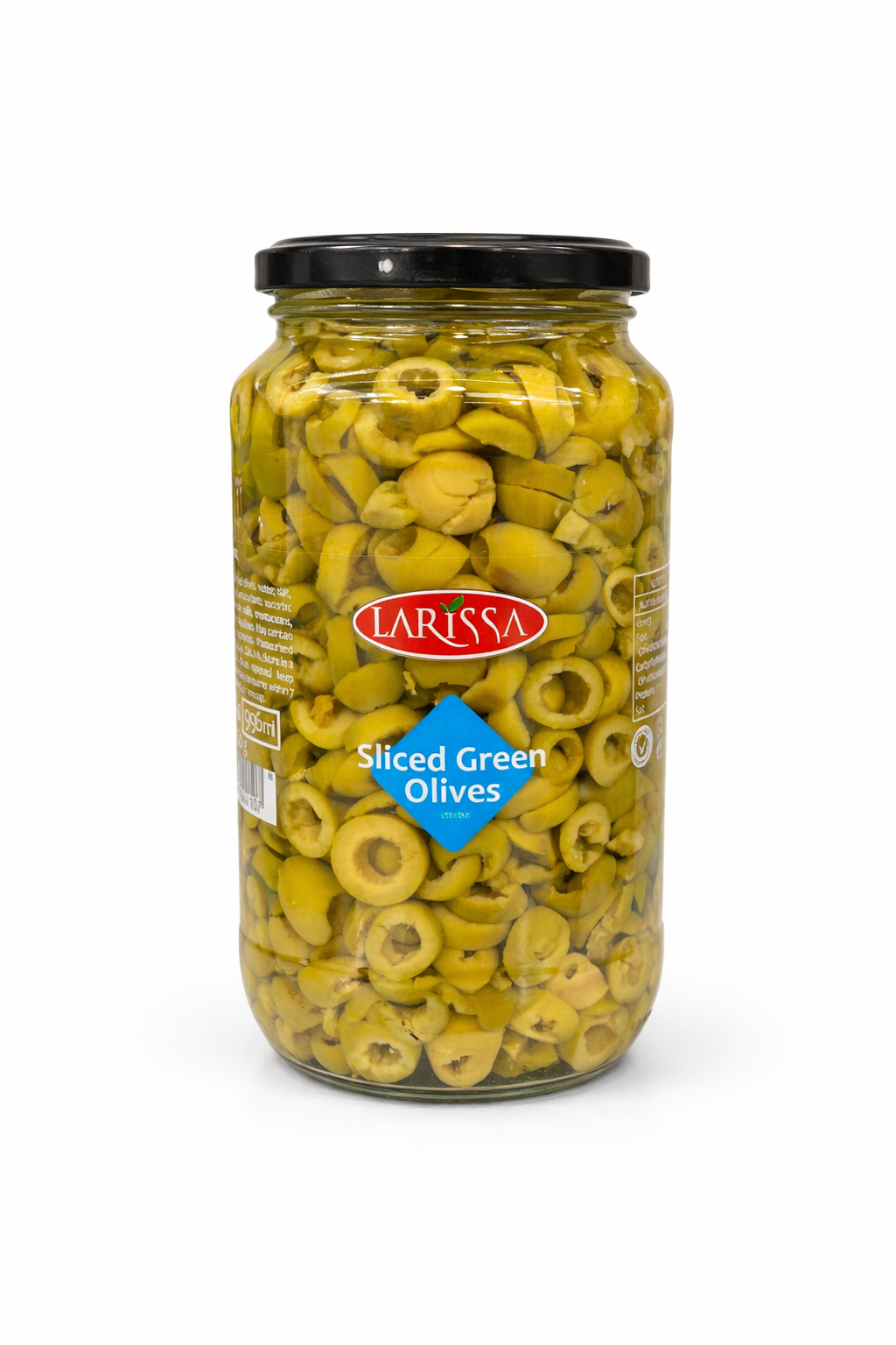 LARISSA Sliced Green Olives 935g Jar