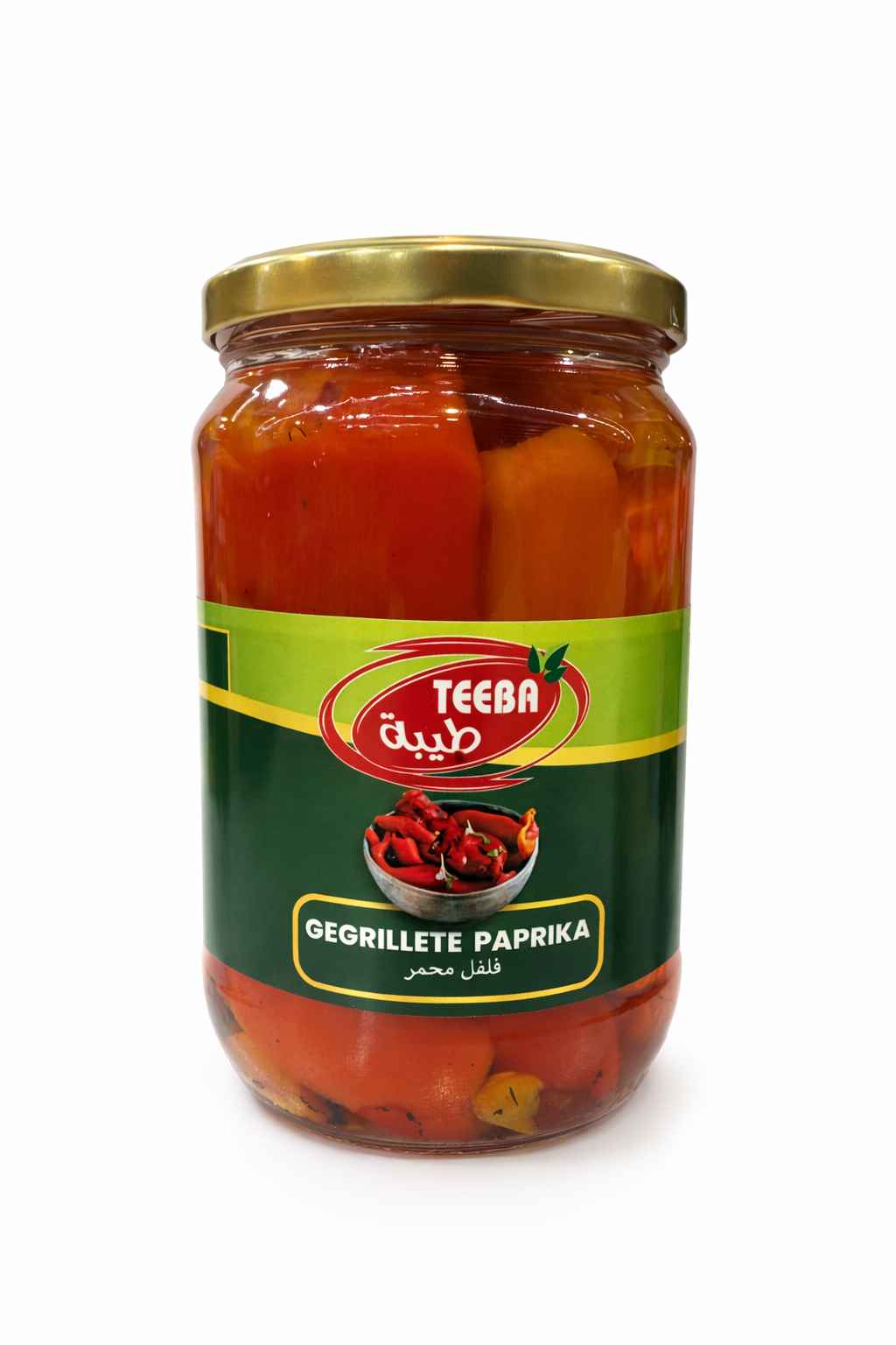 Teeba Grilled Paprika in Jars 200g