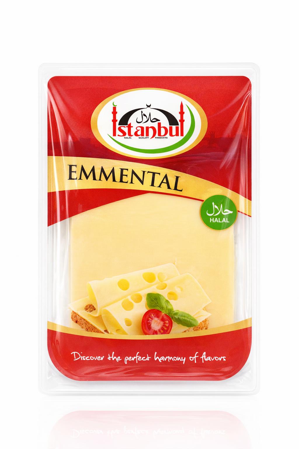Istanbul Emmental Sliced Cheese 150g
