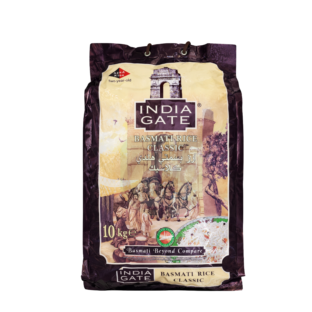 India Gate Basmati Rice 10kg Premium Long Grain