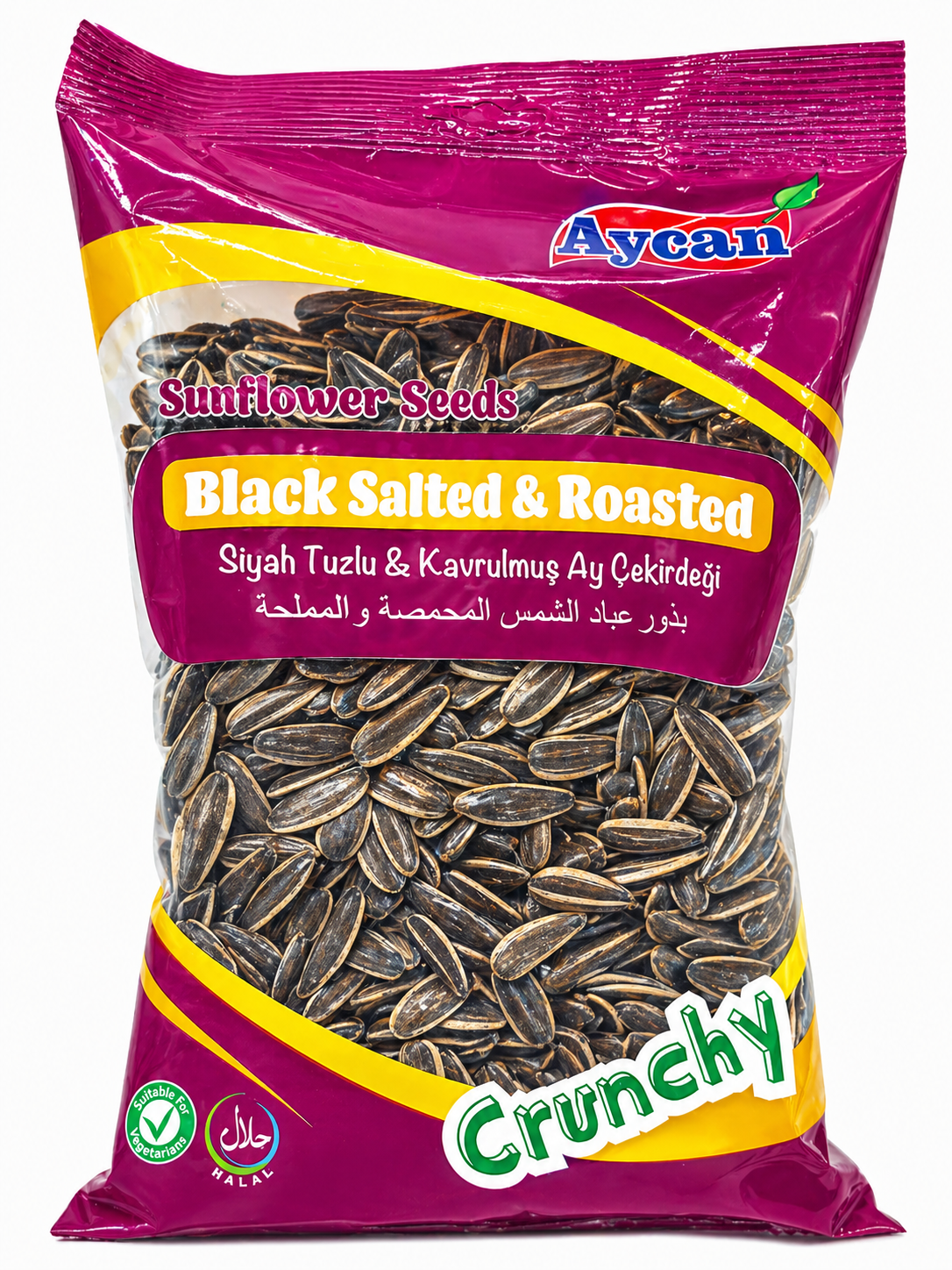 Aycan Black Salted Sunflower Seeds 300g Pack