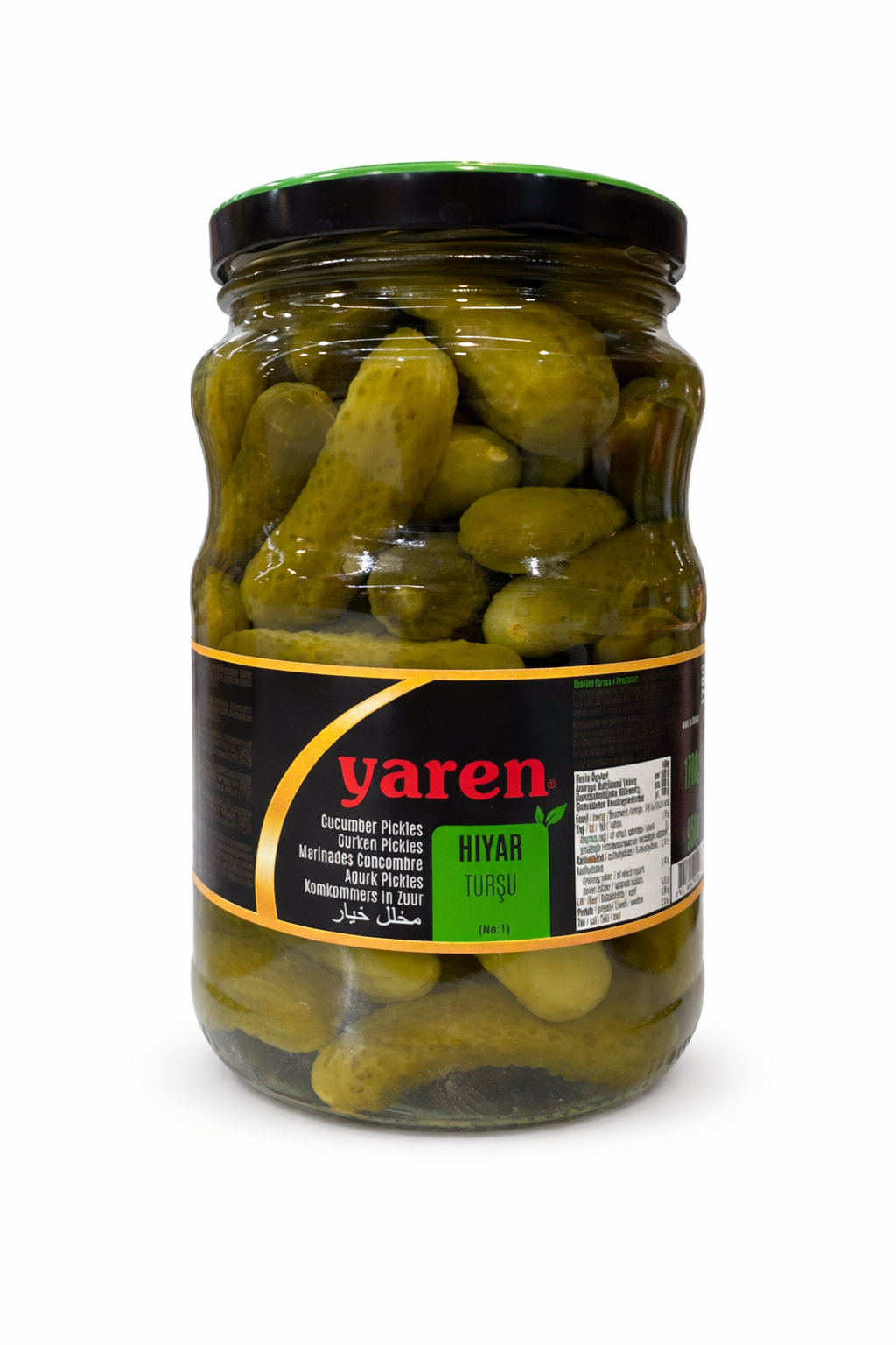 Yaren Cucumber Pickles 1700g Glass Jar