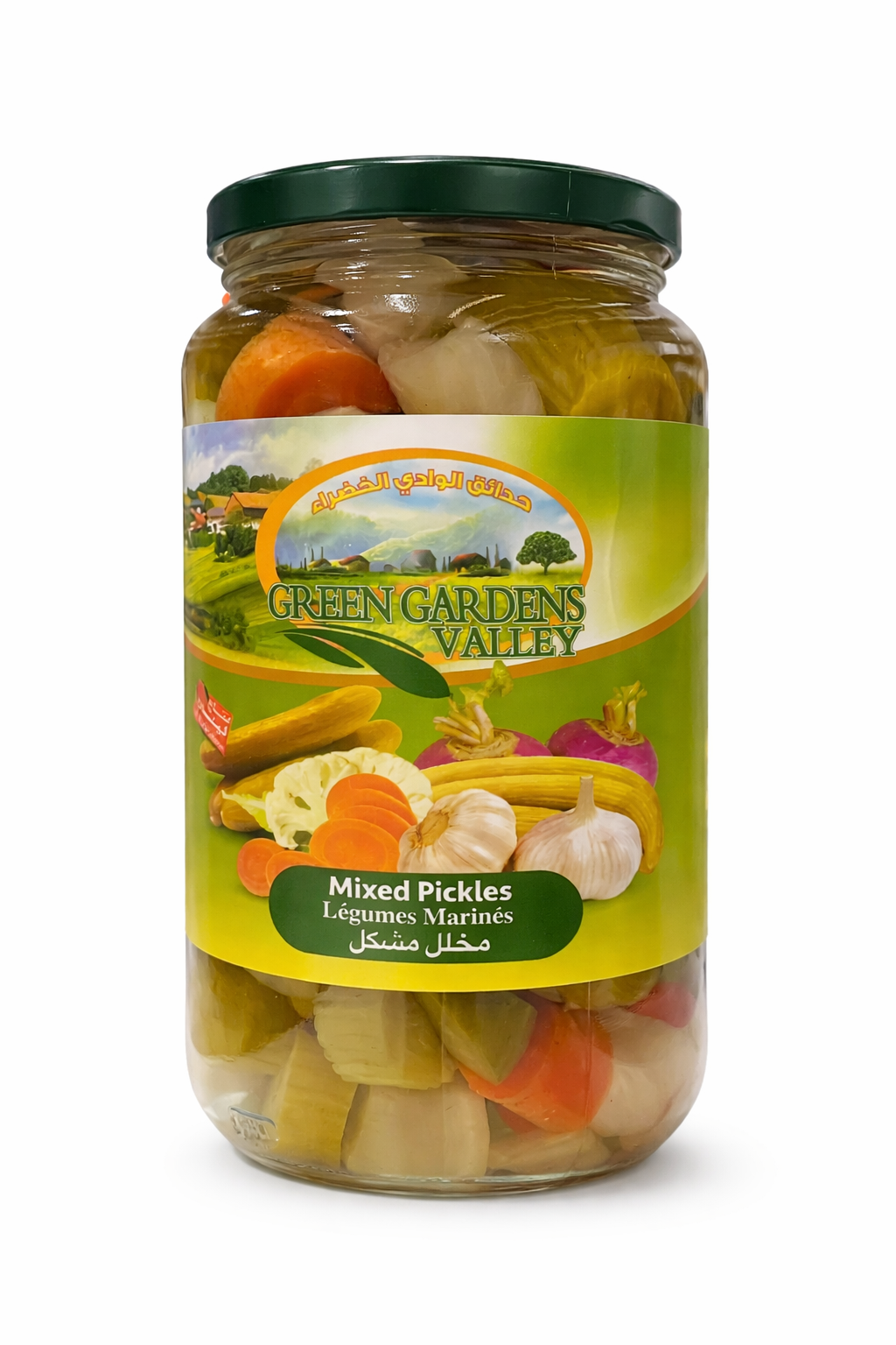 Green Gardens Valley Mixed Pickles 1000g Jar
