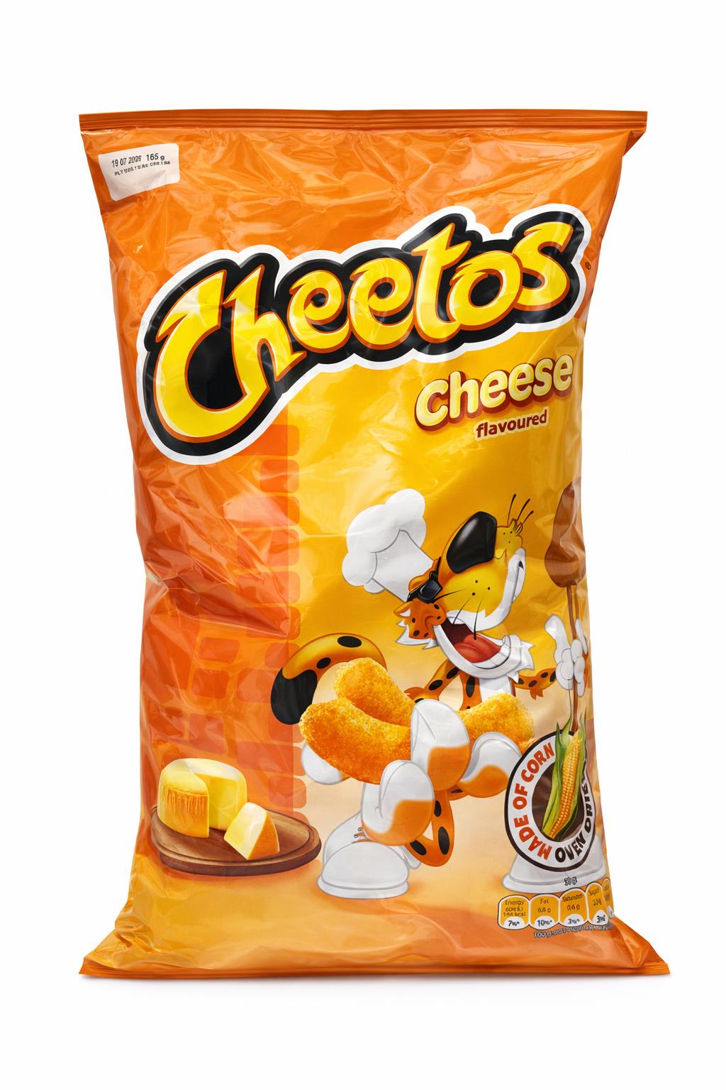 Cheetos Cheese Flavored Snacks 165g