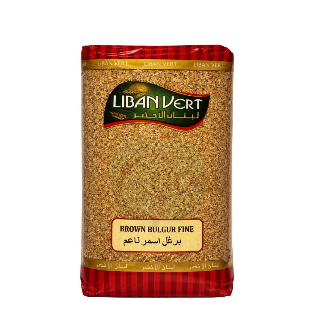 Liban Vert Brown Bulgur Fine 1kg