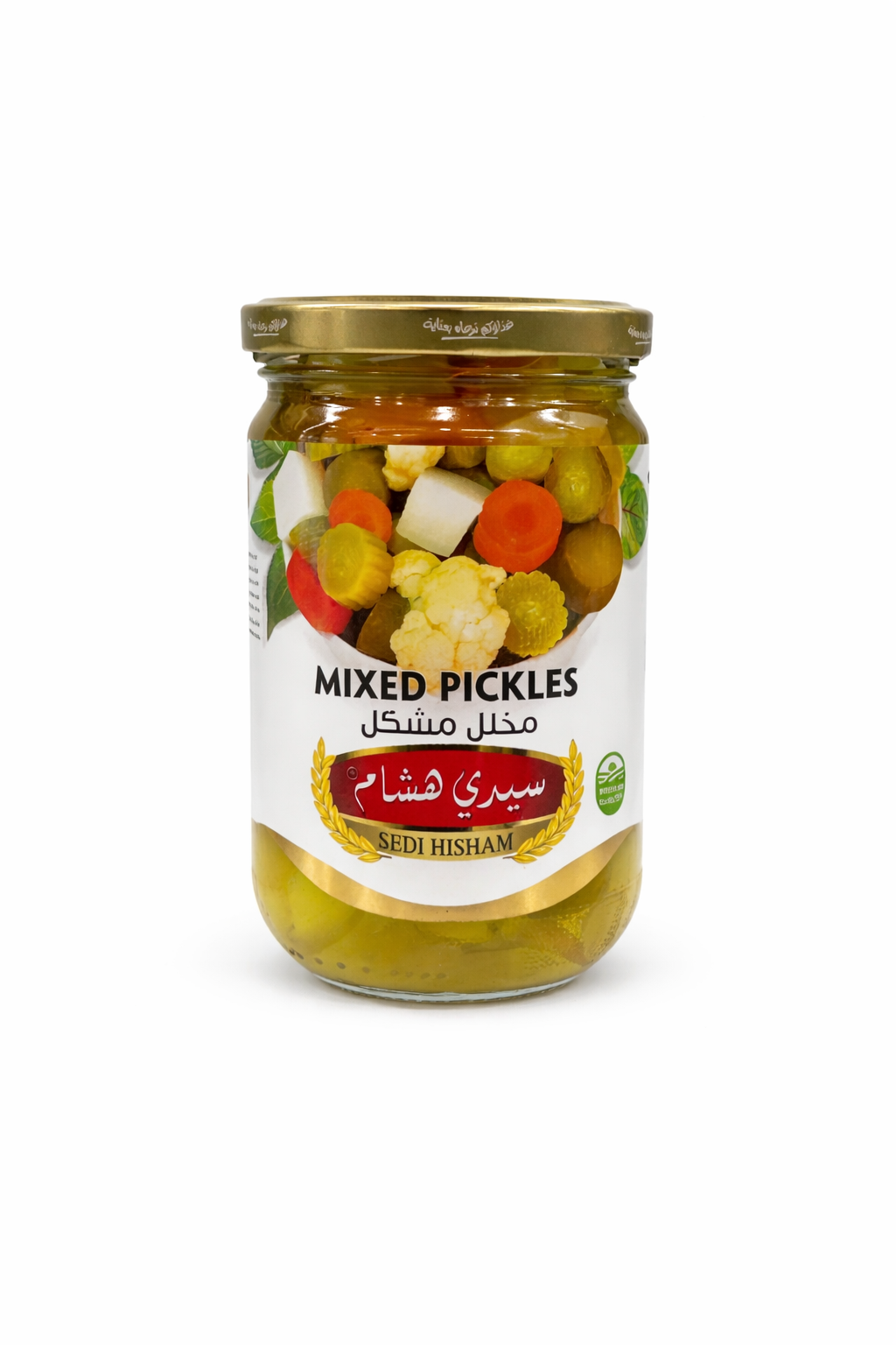 SEDI HISHAM Mixed Pickles 660g Glass Jar