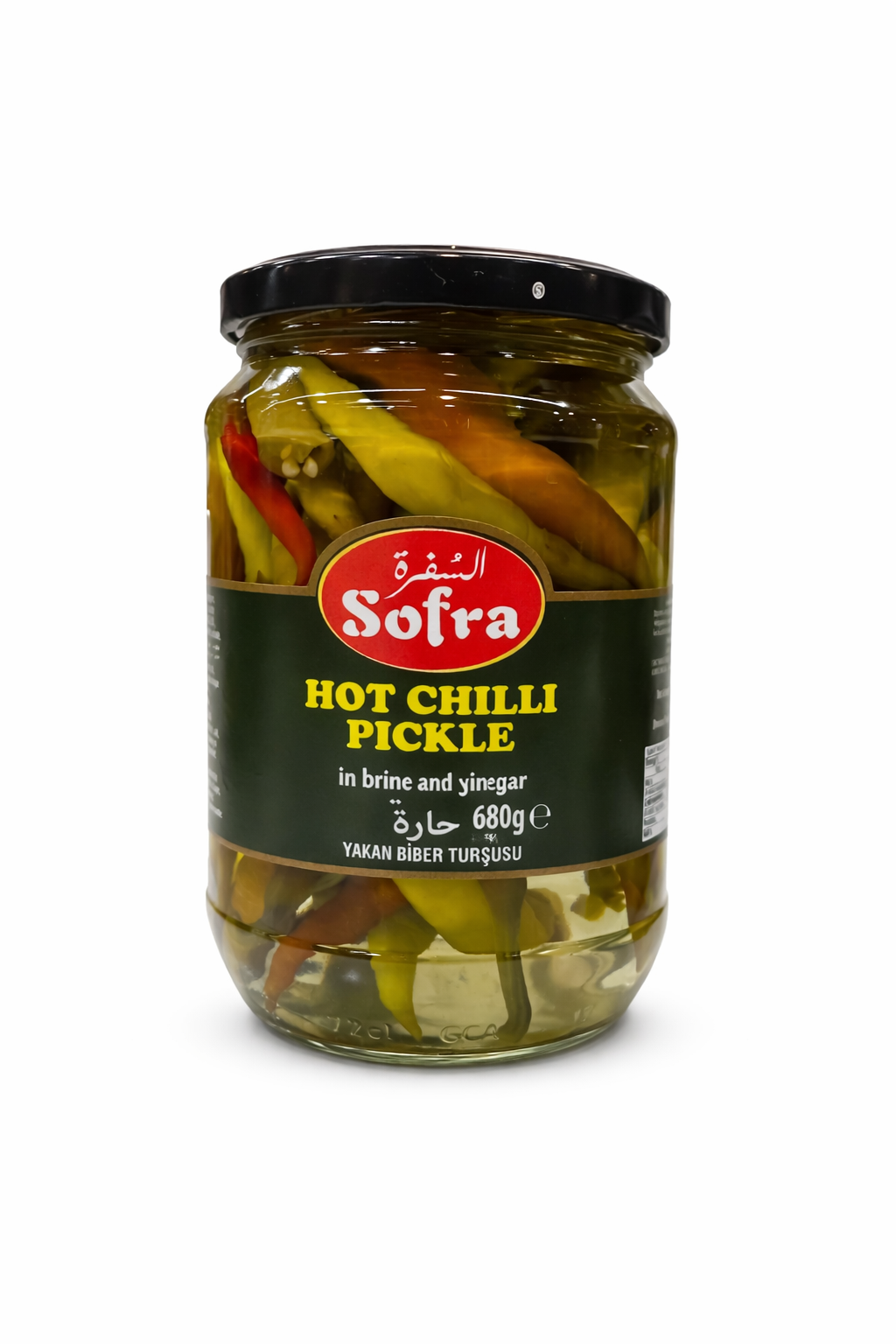 Sofra Hot Chilli Pickle 680g Glass Jar