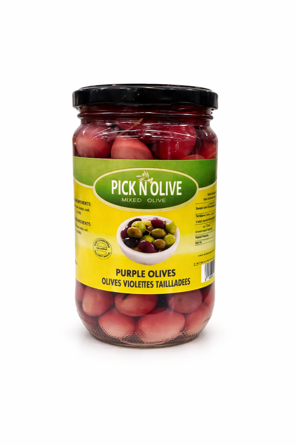PICK N OLIVE Purple Olives 1050g Jar