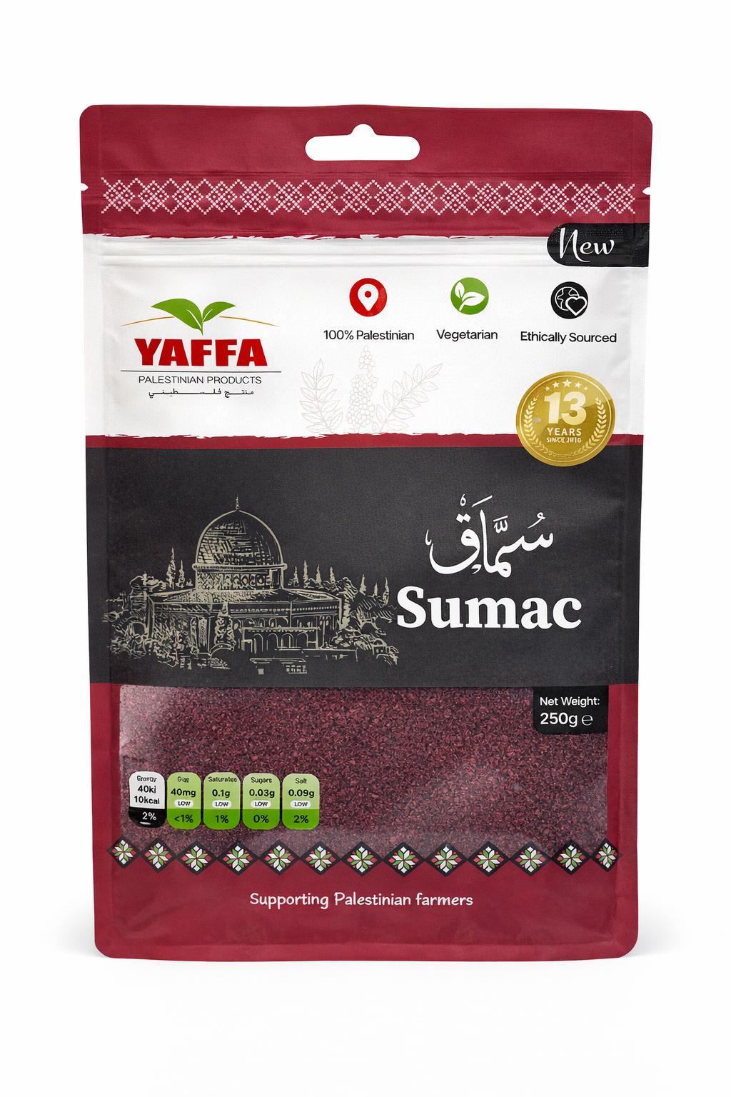 Yaffa Sumac 250g – Premium Middle Eastern Spice