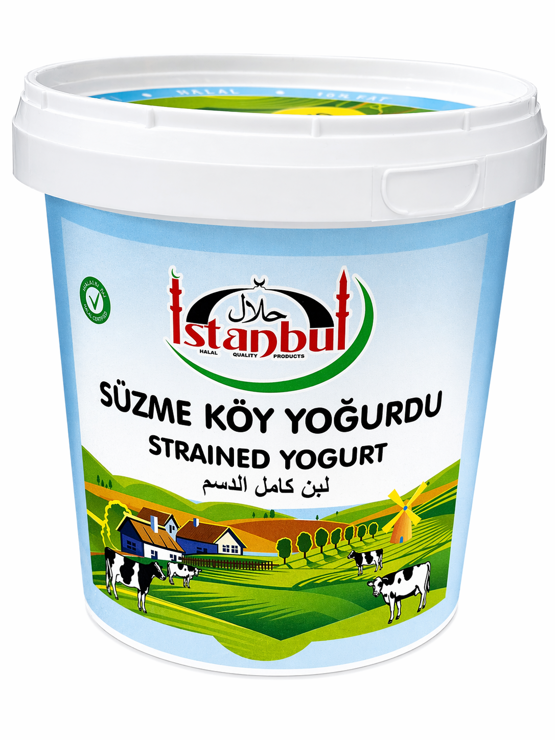 Istanbul Strained Yogurt 10% Fat 1Kg Natural Greek Style