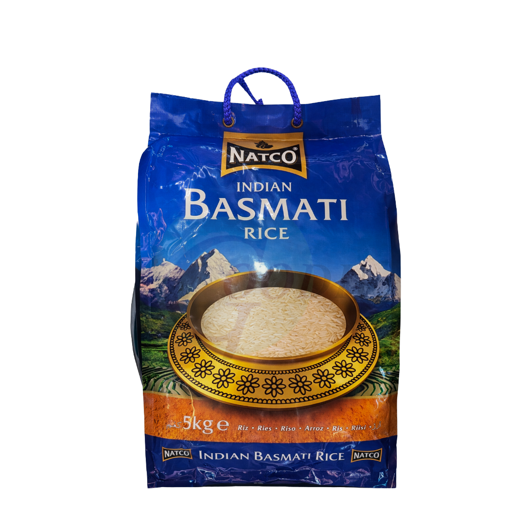 Natco Indian Basmati Rice 5kg Premium Long Grain
