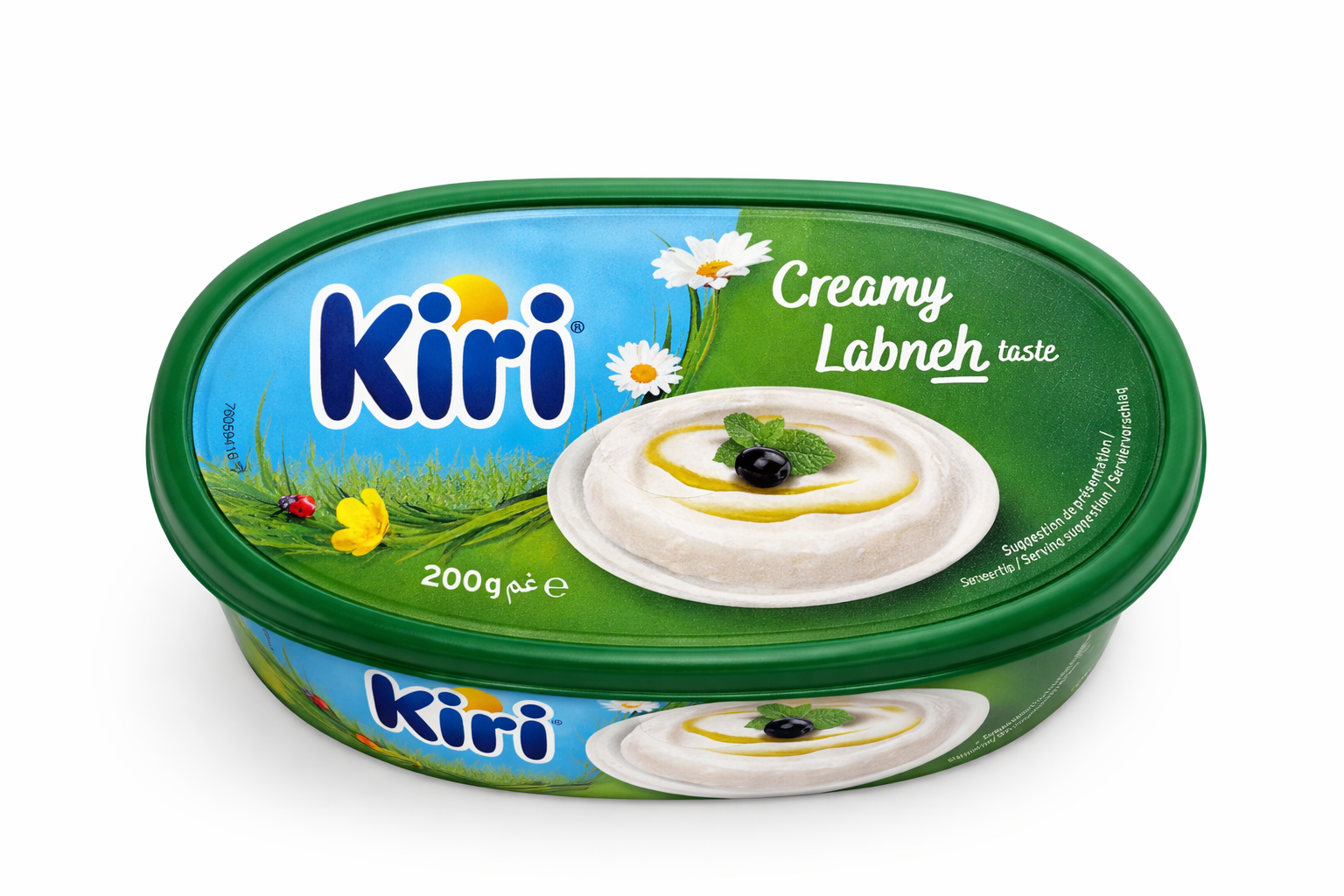 Kiri Labneh 200g Creamy Middle Eastern Cheese Spread