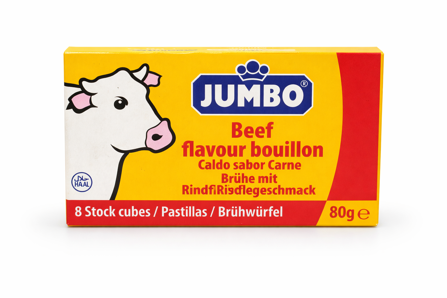 Jumbo Beef Stock Cubes 80g – Rich Flavor Cooking Base