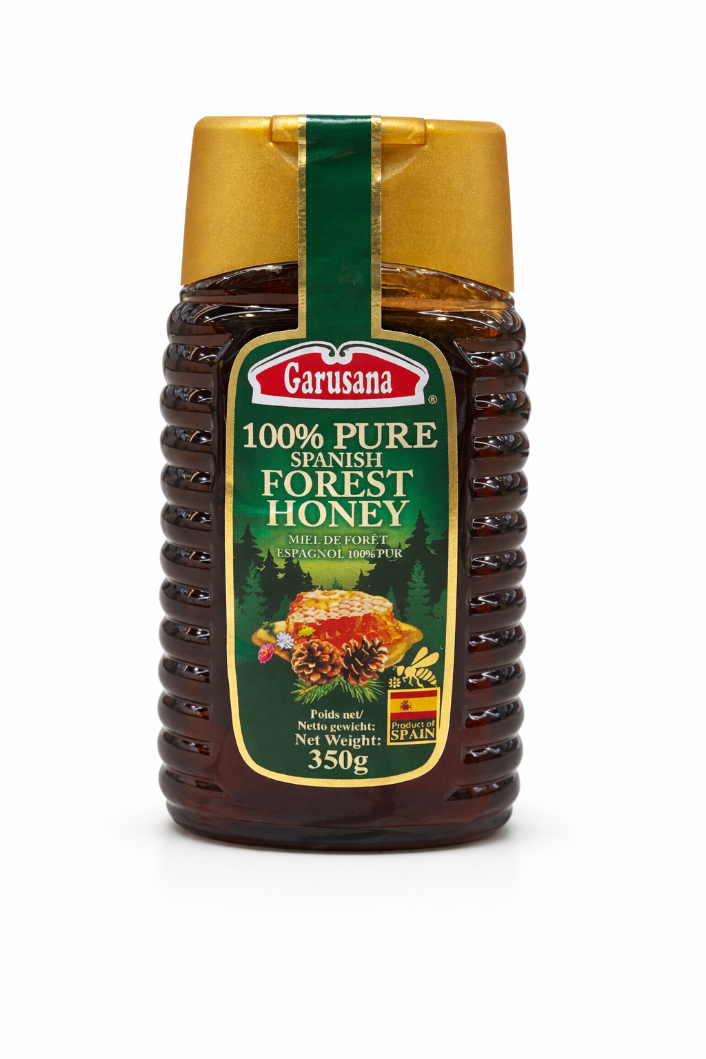 Garusana Acacia Honey Squeeze Bottle 350g