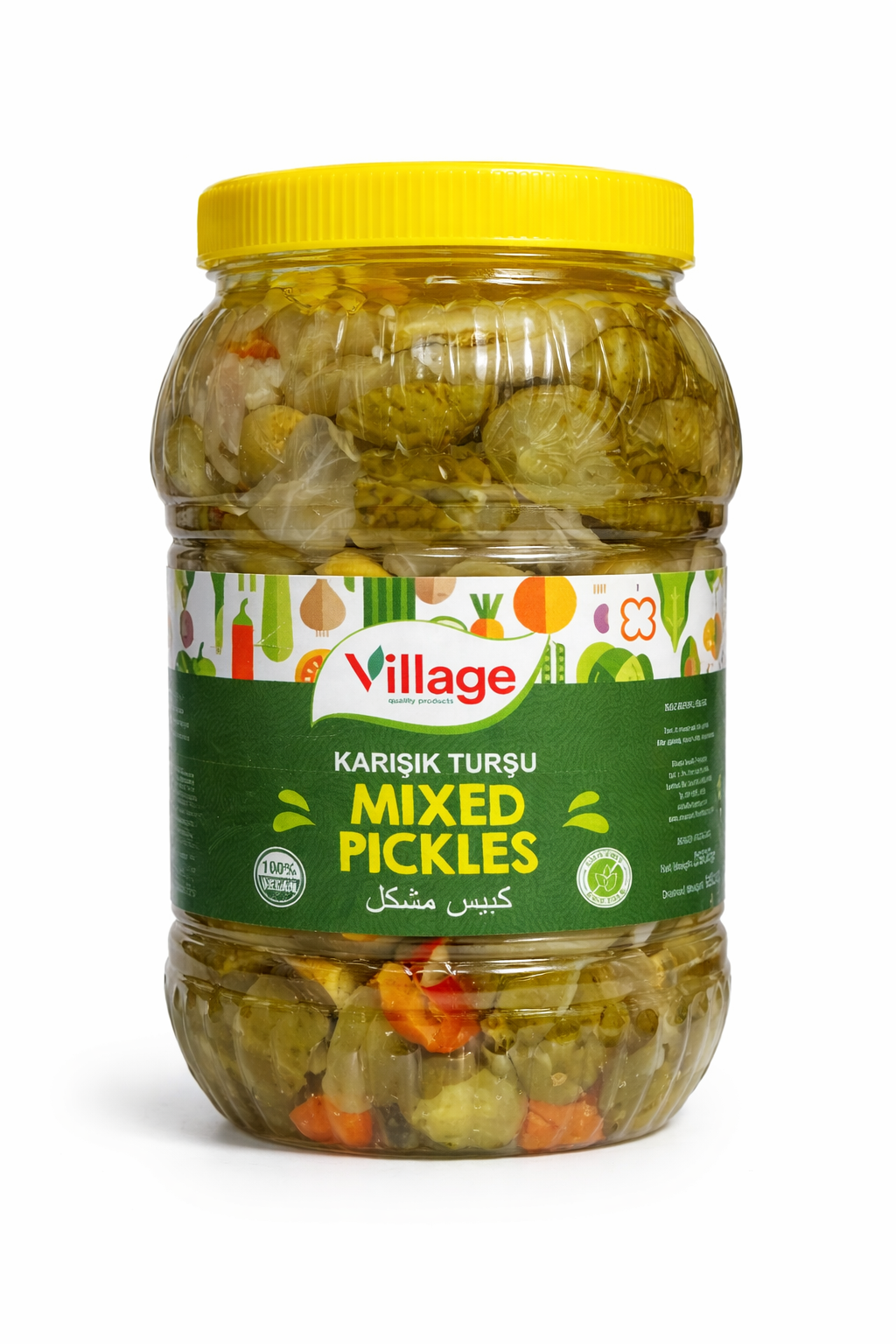 Village Mixed Pickles 2800g – Traditional Assorted Vegetables