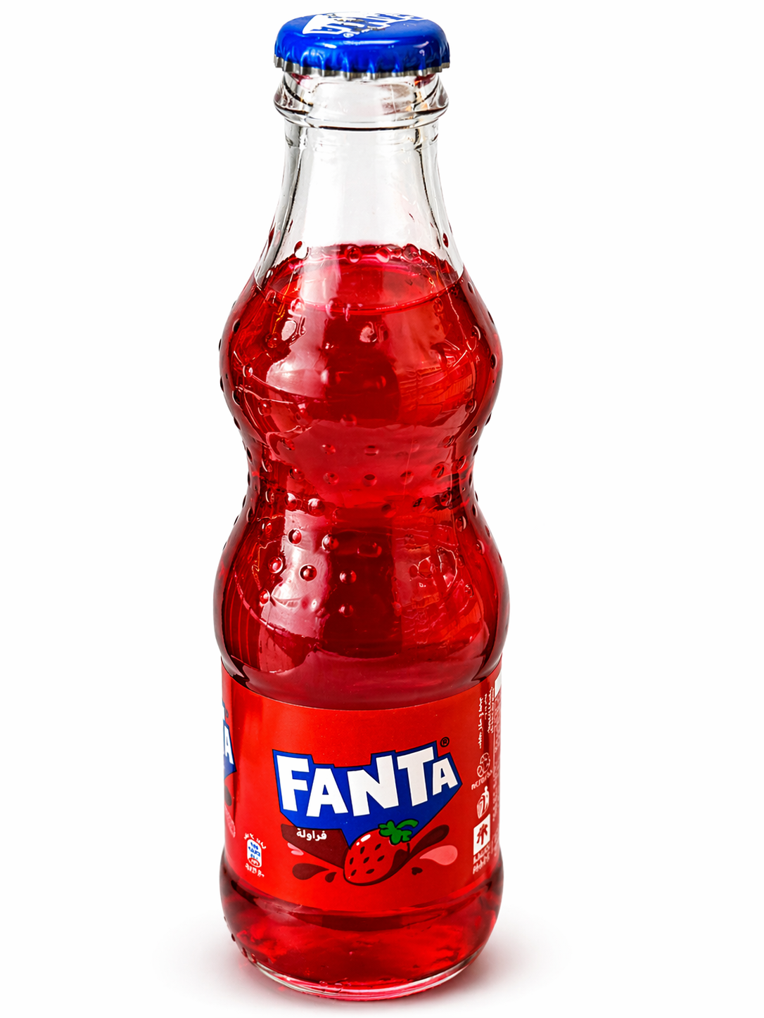 Fanta Strawberry Soda 250ml Glass Bottle