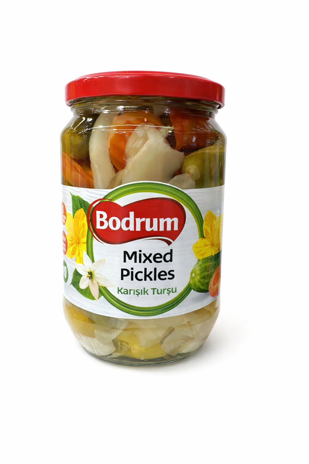 BODRUM Mixed Pickles 670g Glass Jar