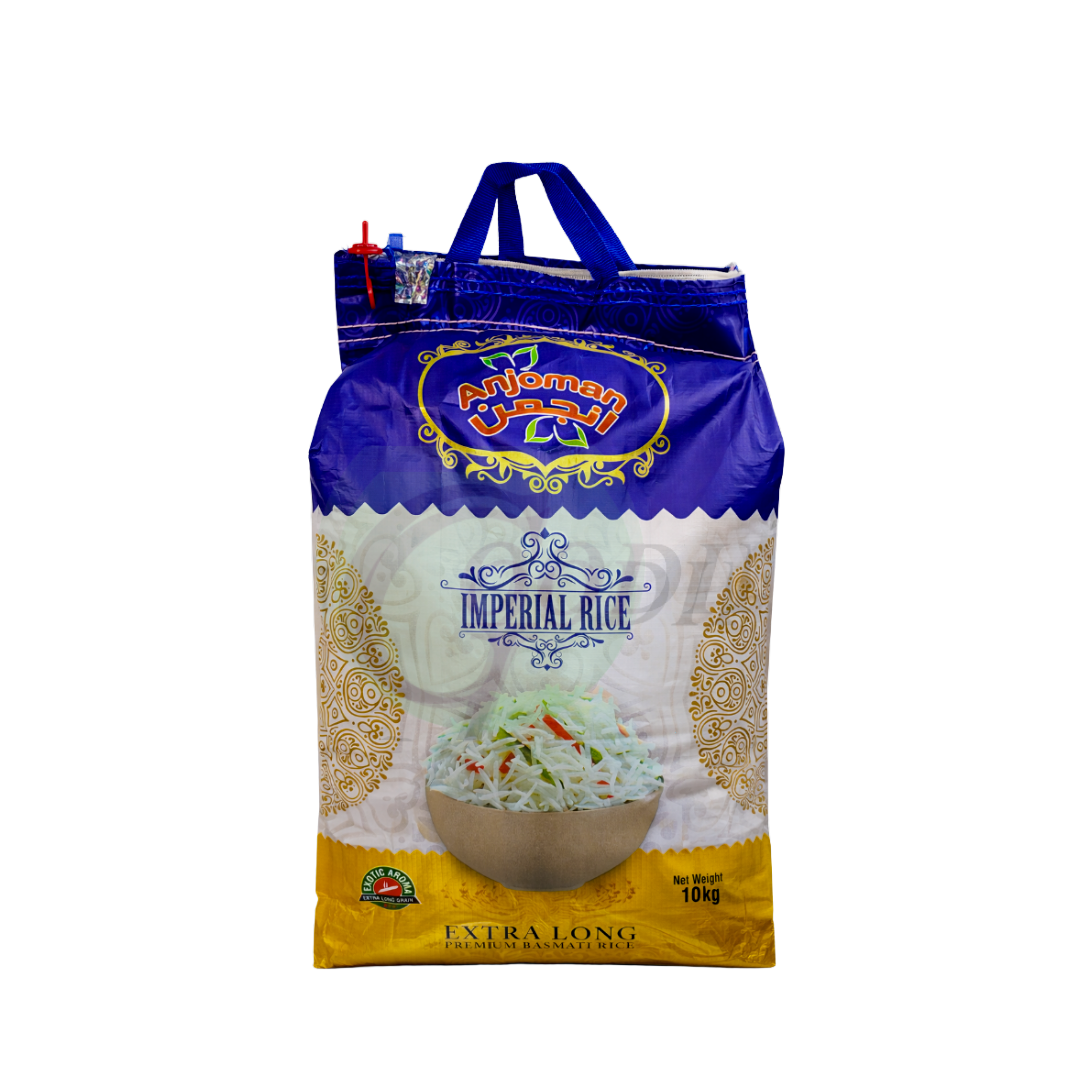 Anjoman Extra Long Premium Basmati Rice 10kg