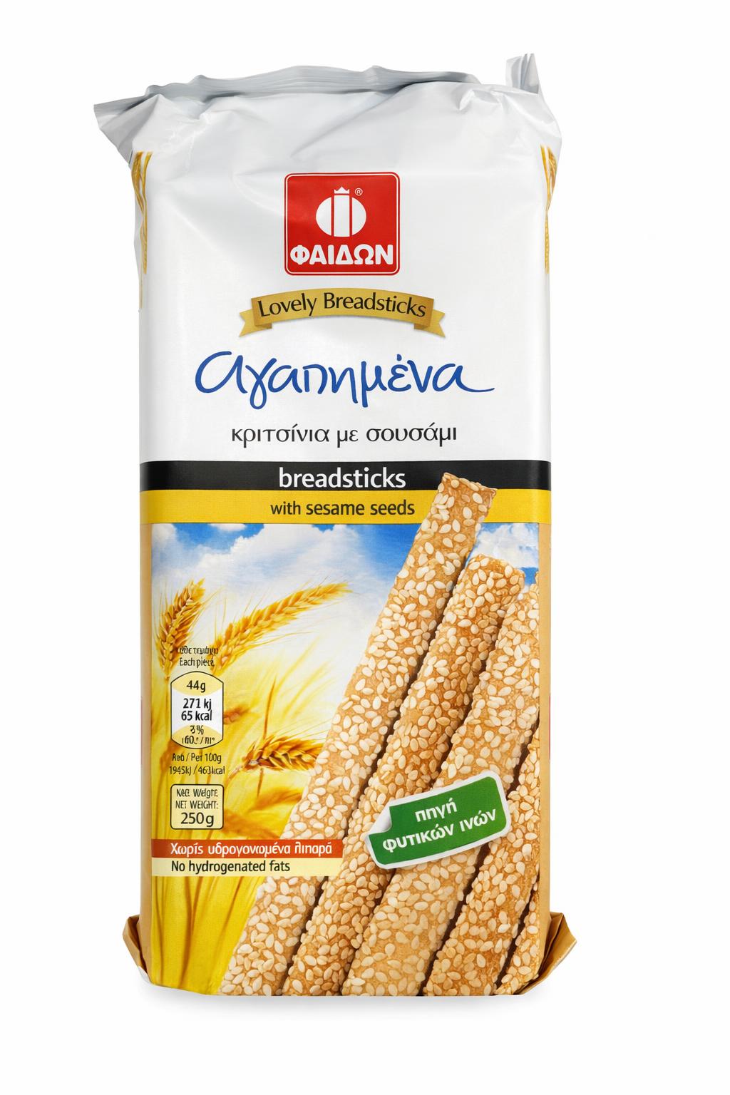 Bread Sticks with Sesame Seeds 250g – Fresh Bakery Snack