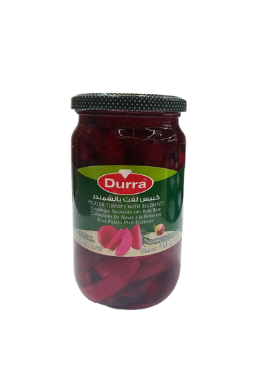 Durra Pickled Turnips with Beetroot 710g Jar